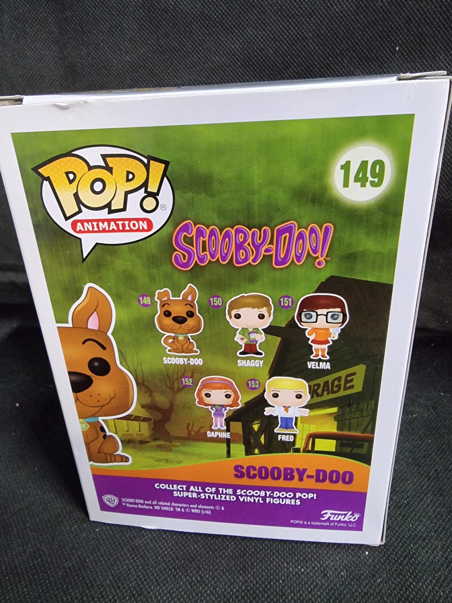 FUNKO POP SCOOBY DOO! #149 EXCLUSIVE FLOCKED
