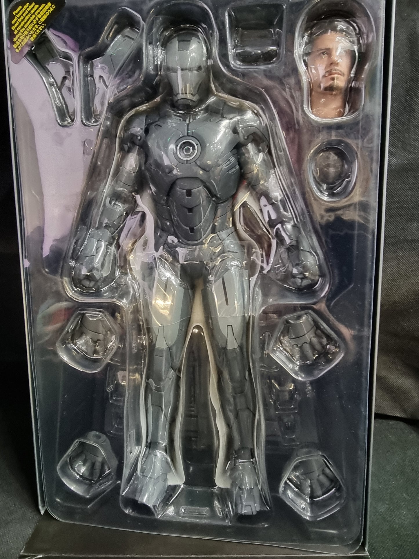HOT TOYS IRON MAN 2 MARK IV SECRET PROJECT SIDESHOW EXCLUSIVE