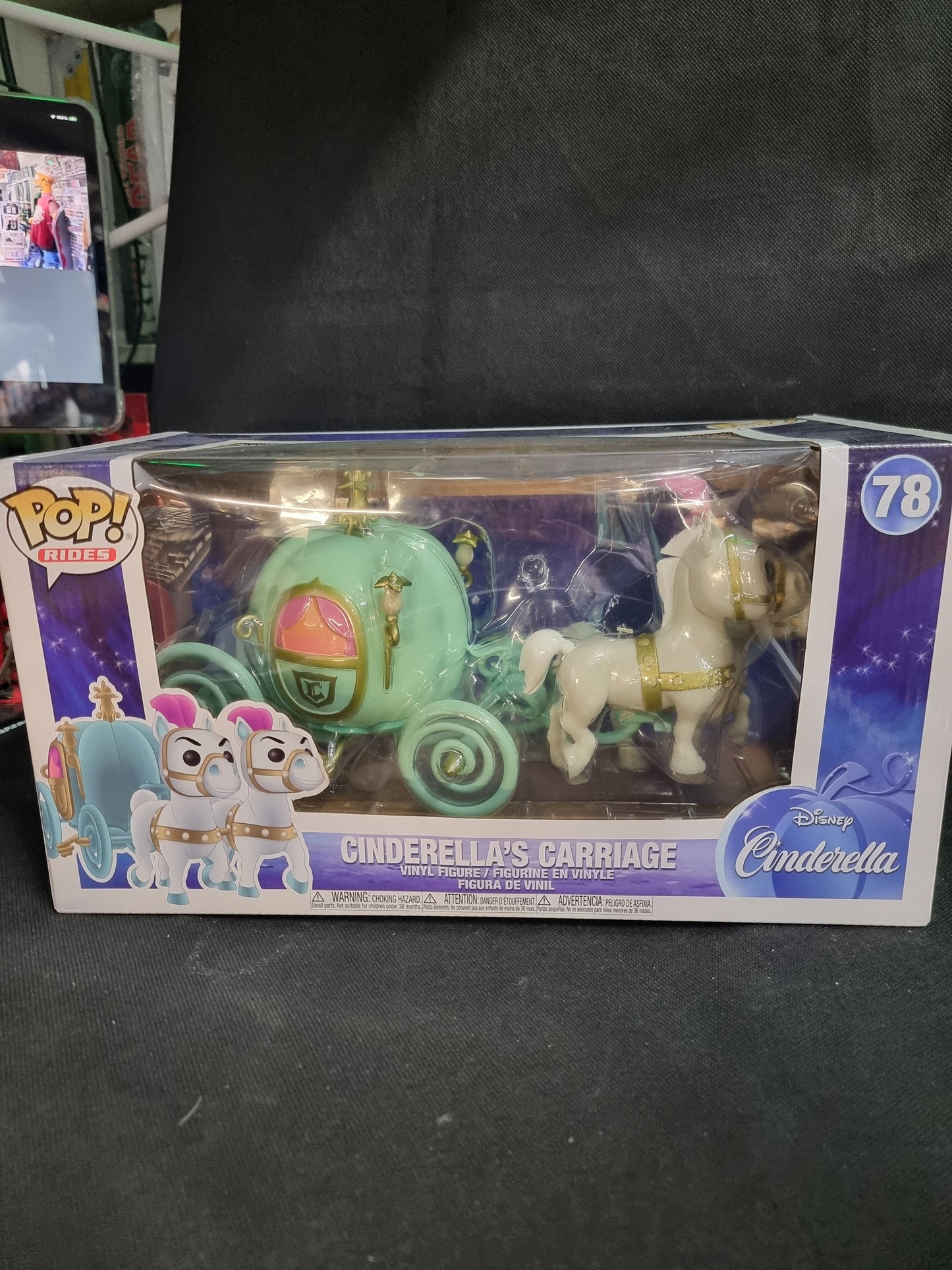 FUNKO RIDES CINDERELLA'S CARRIAGE #78