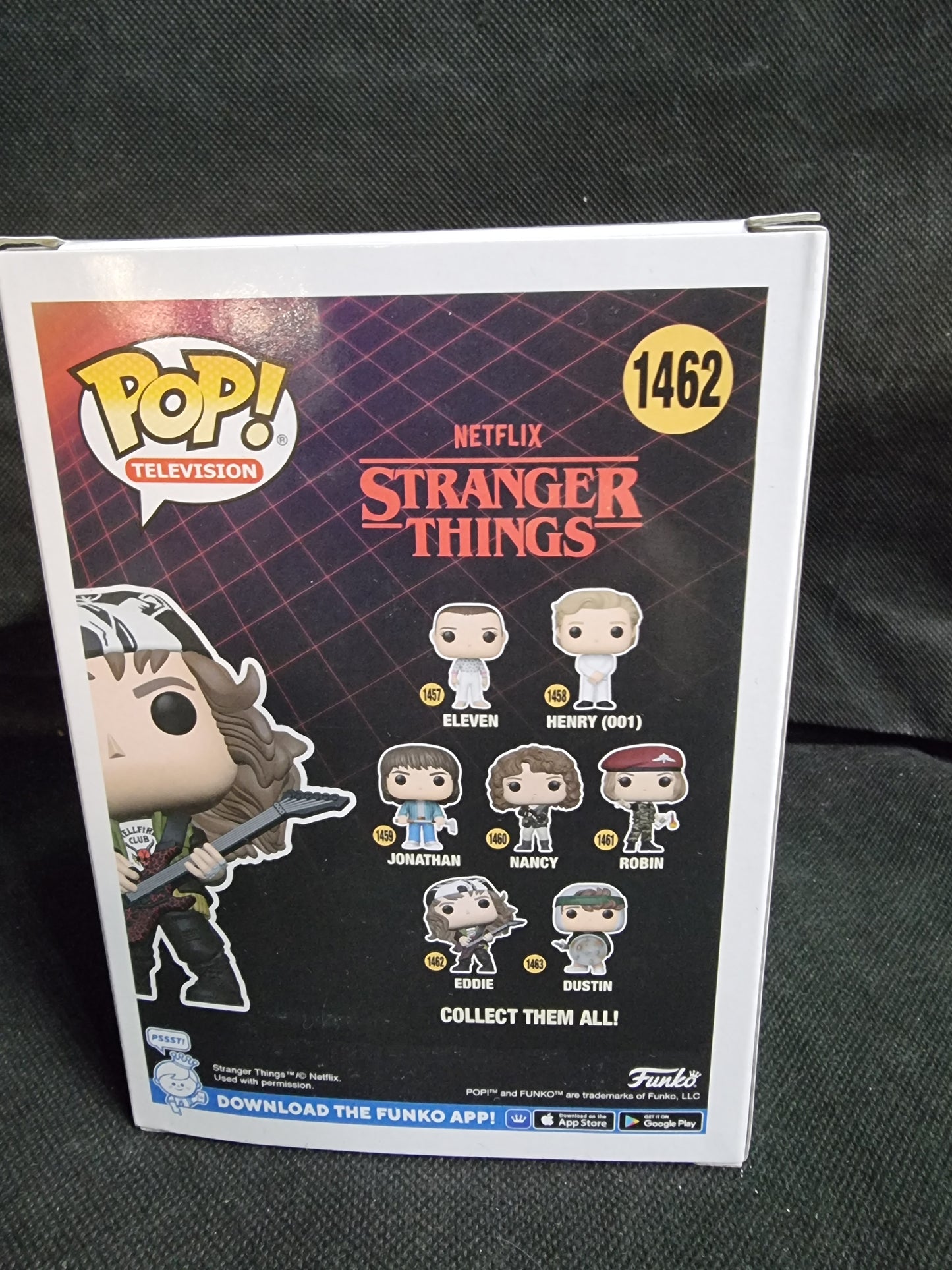 FUNKO POP STRANGER THINGS EDDIE #1462