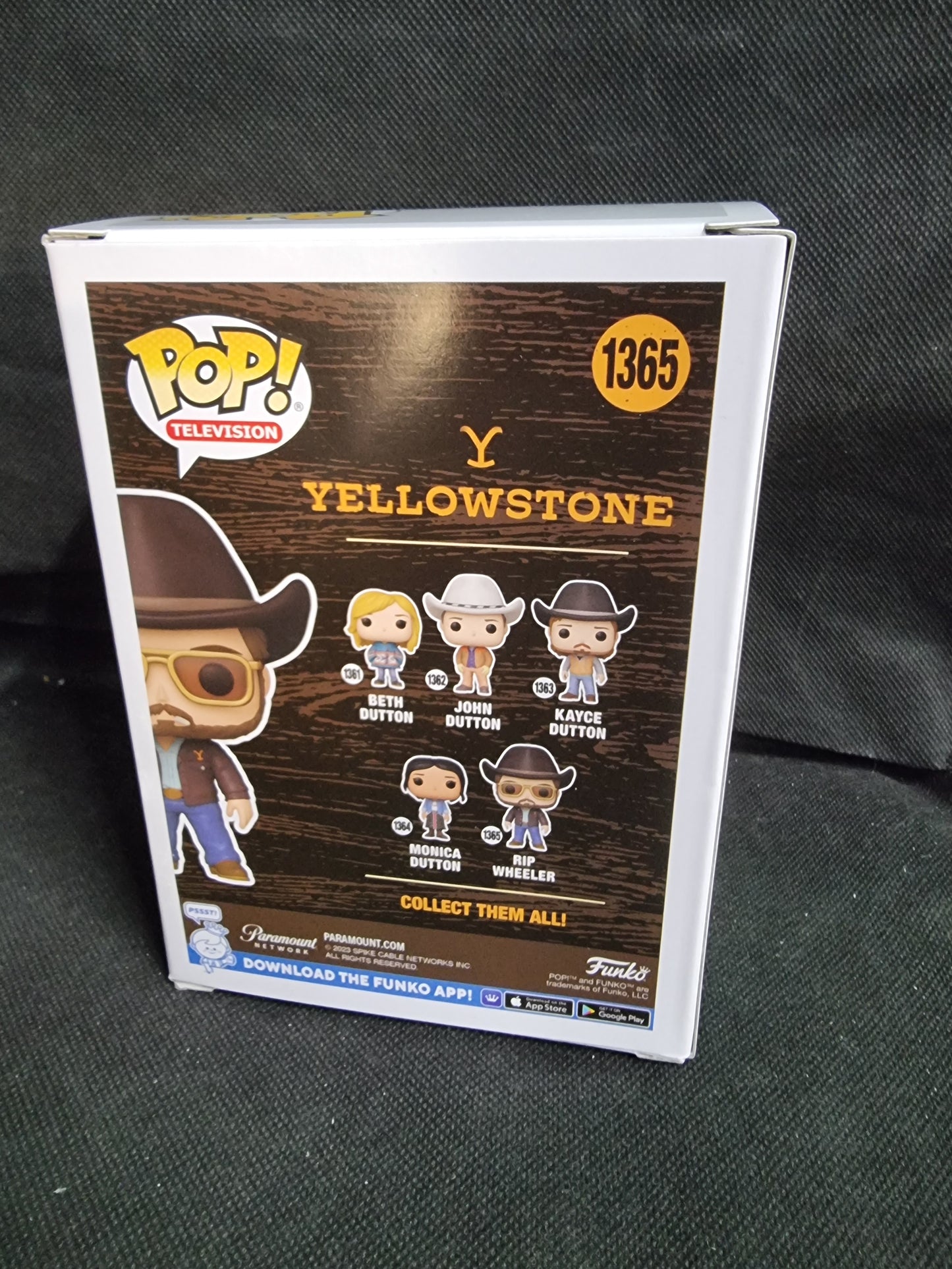 FUNKO POP YELLOWSTONE RIP WHEEELER #1365