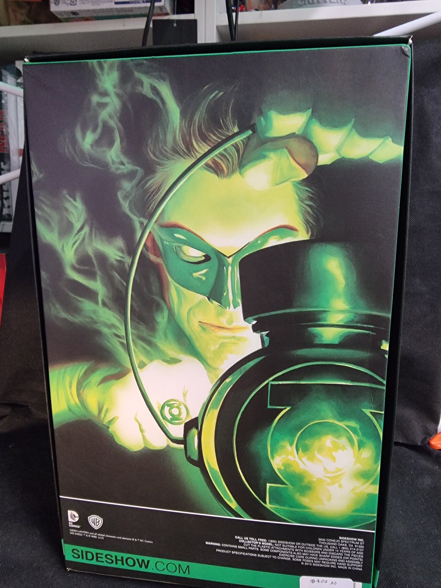 SIDESHOW SIXTH SCALE GREEN LANTERN FIGURE