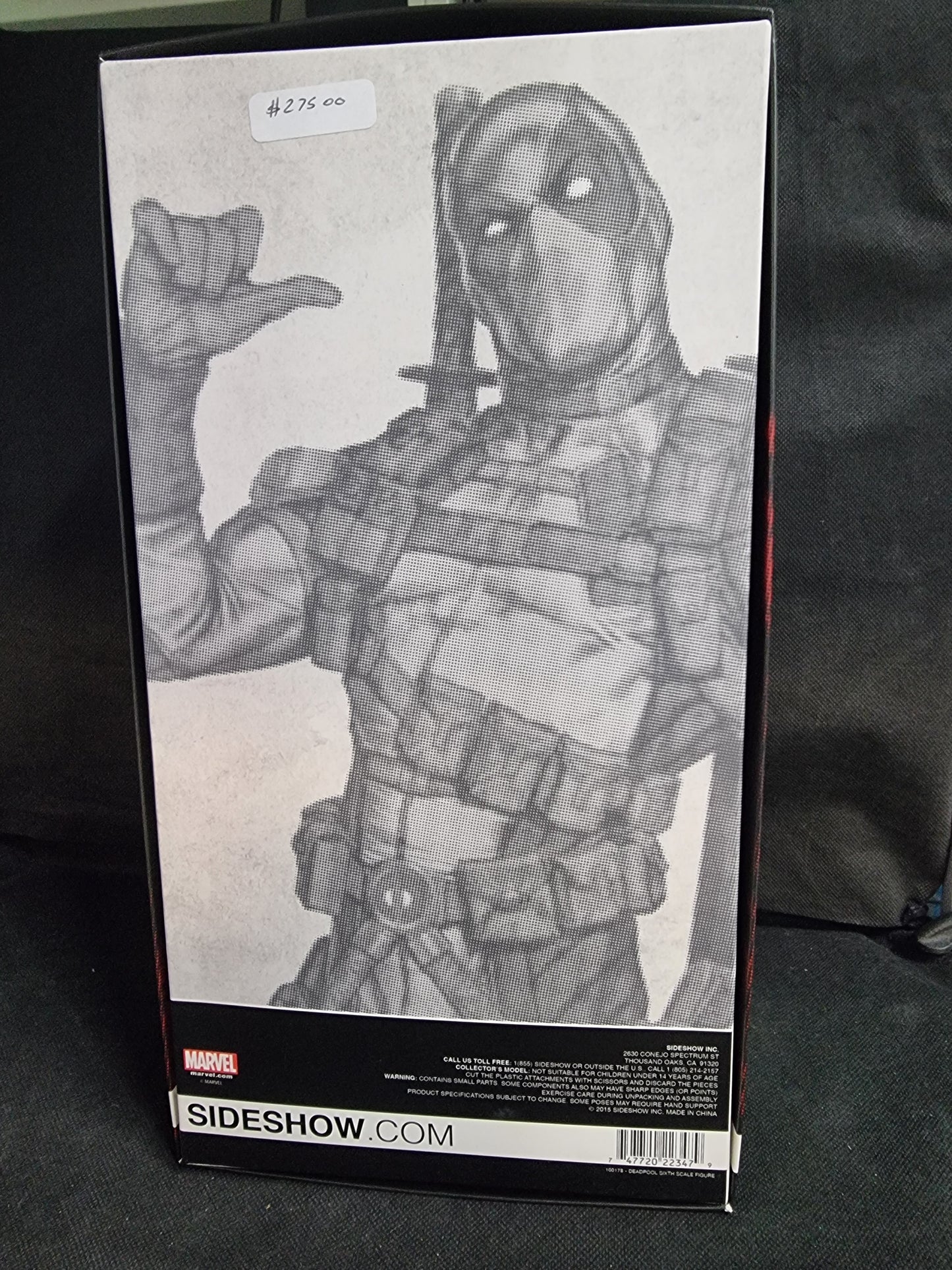 SIDESHOW EXCLUSIVE MARVEL DEADPOOL 1/6TH SCALE FIGURE