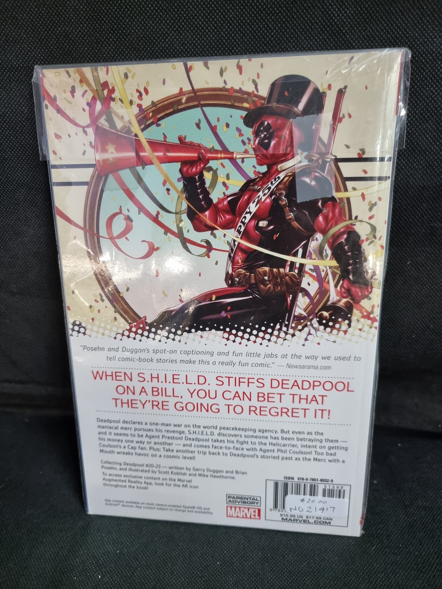 MARVEL DEADPOOL- DEADPOOL VS. S.H.I.E.L.D
