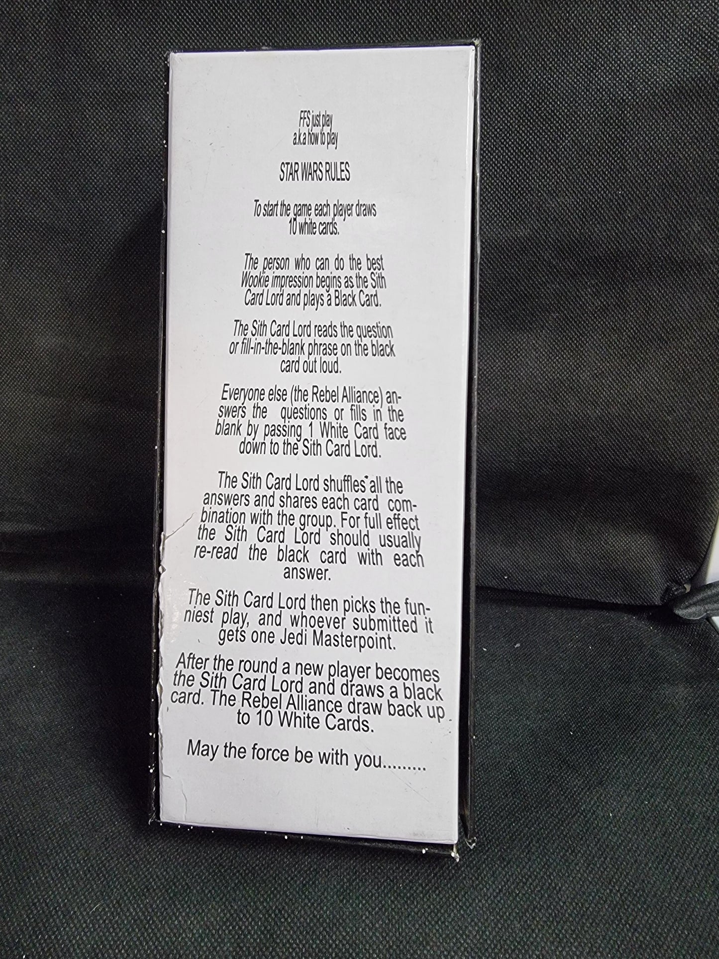 CARDS AGAINST STAR WARS