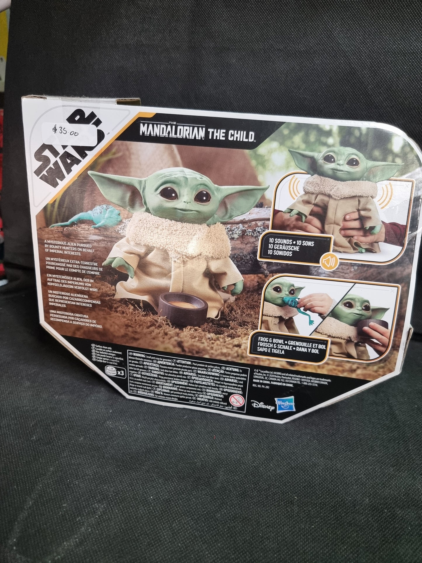 Star Wars The Mandalorian The Child Talking Plush