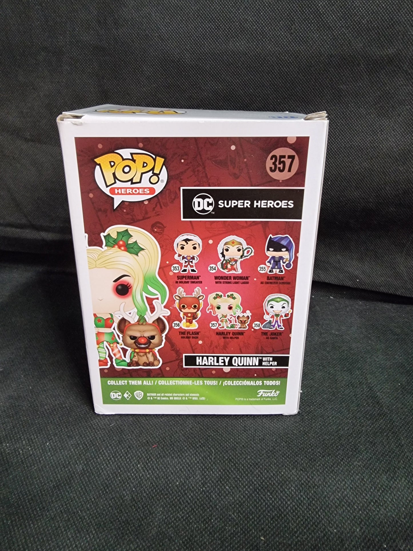 FUNKO POP HARLEY QUINN WITH HELPER #357 Captain Comics and Collectables Pty Ltd