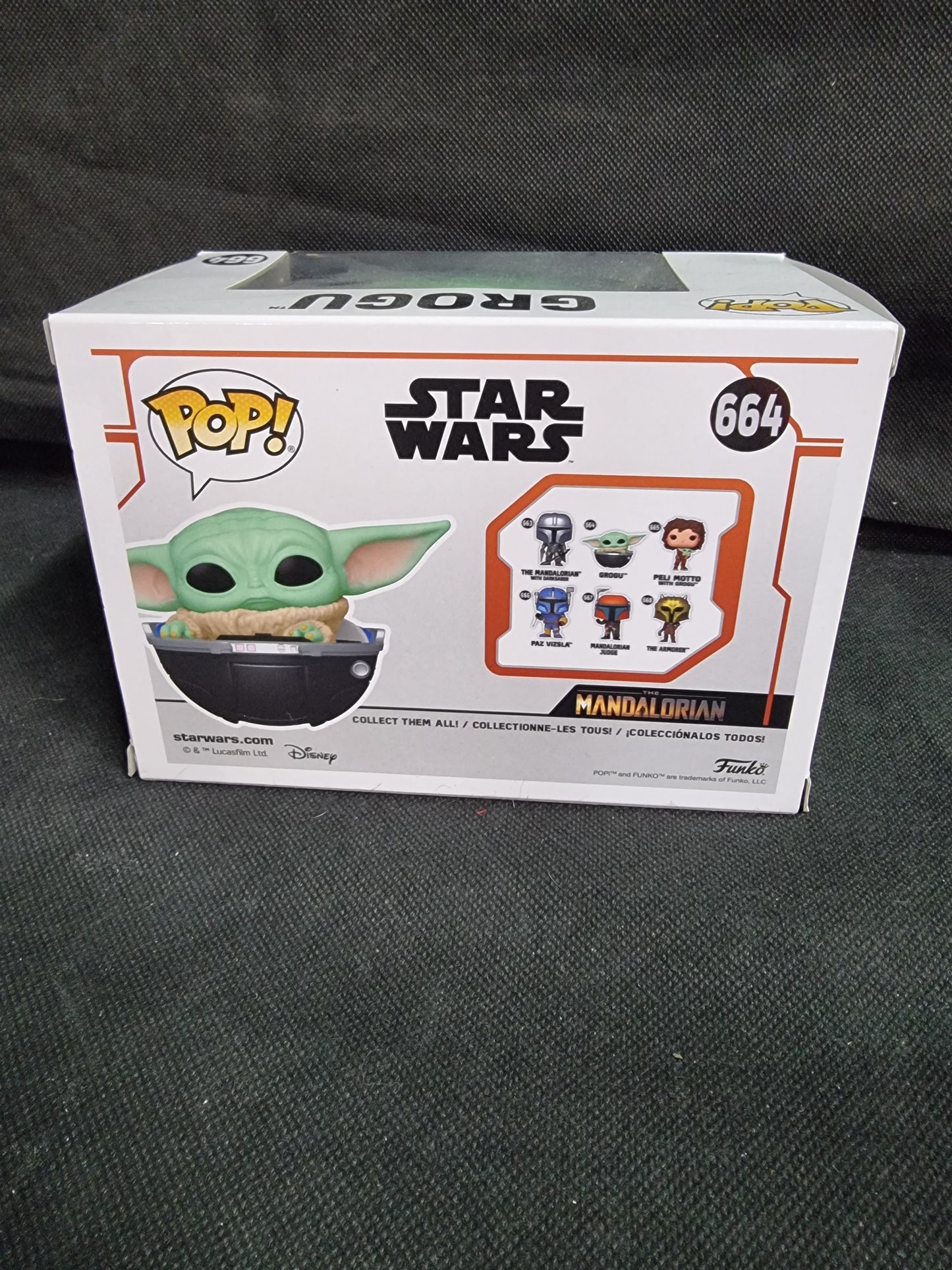 FUNKO POP STAR WARS GROGU #664