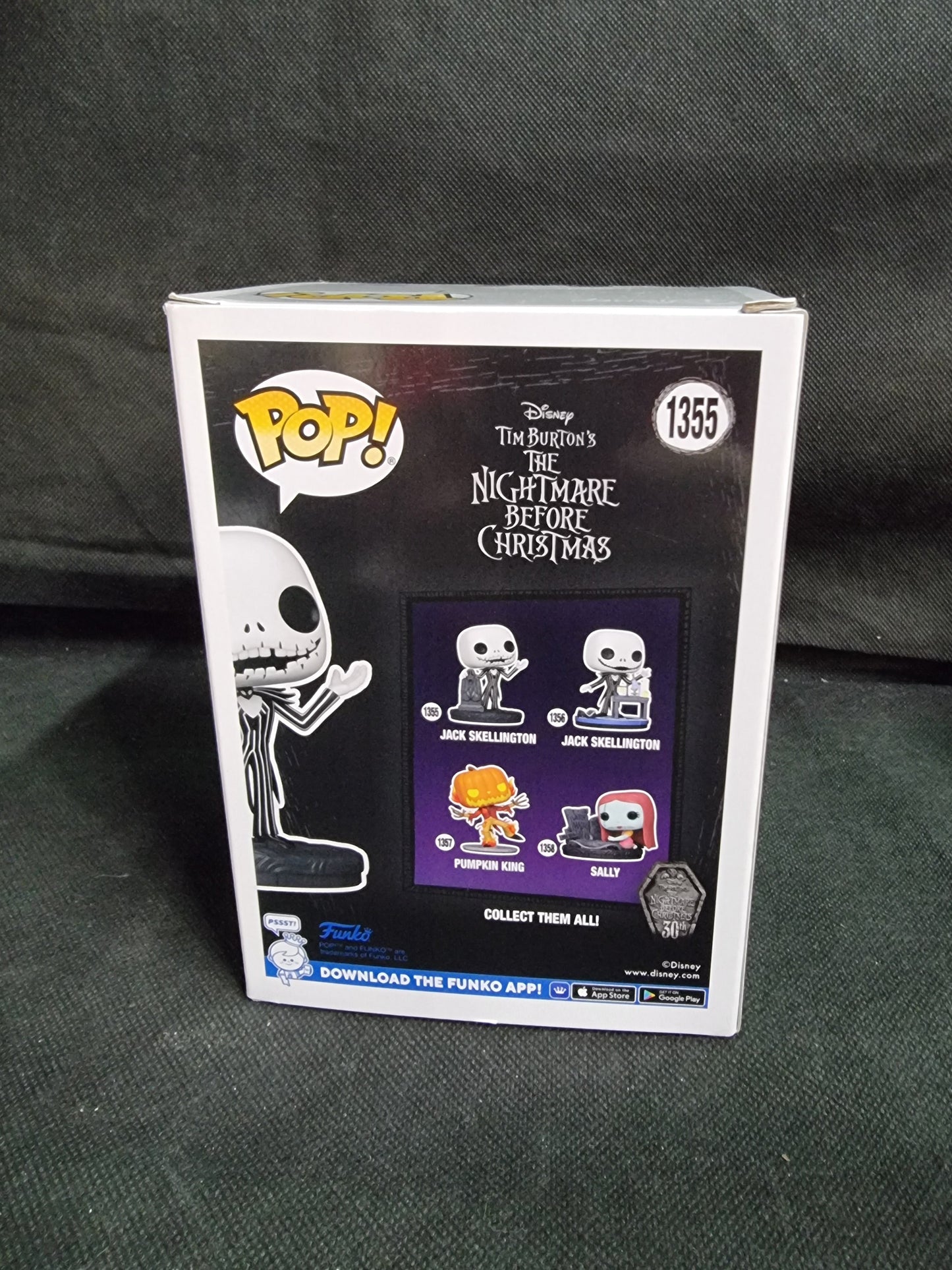 FUNKO POP DISNEY JACK SKELLINGTON #1355 Captain Comics and Collectables Pty Ltd