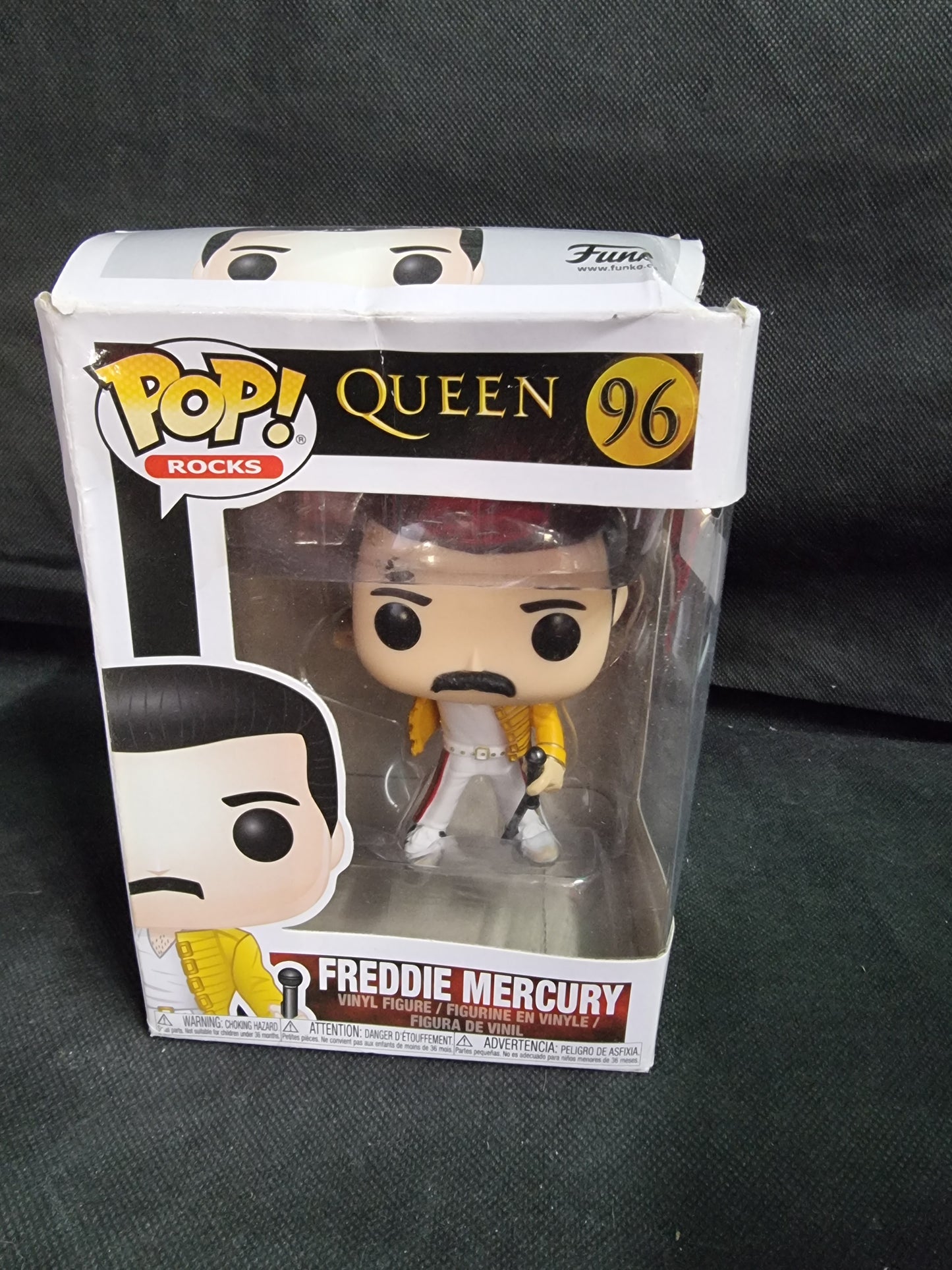 FUNKO POP QUEEN FREDDIE MERCURY #96 (DAMAGED BOX)