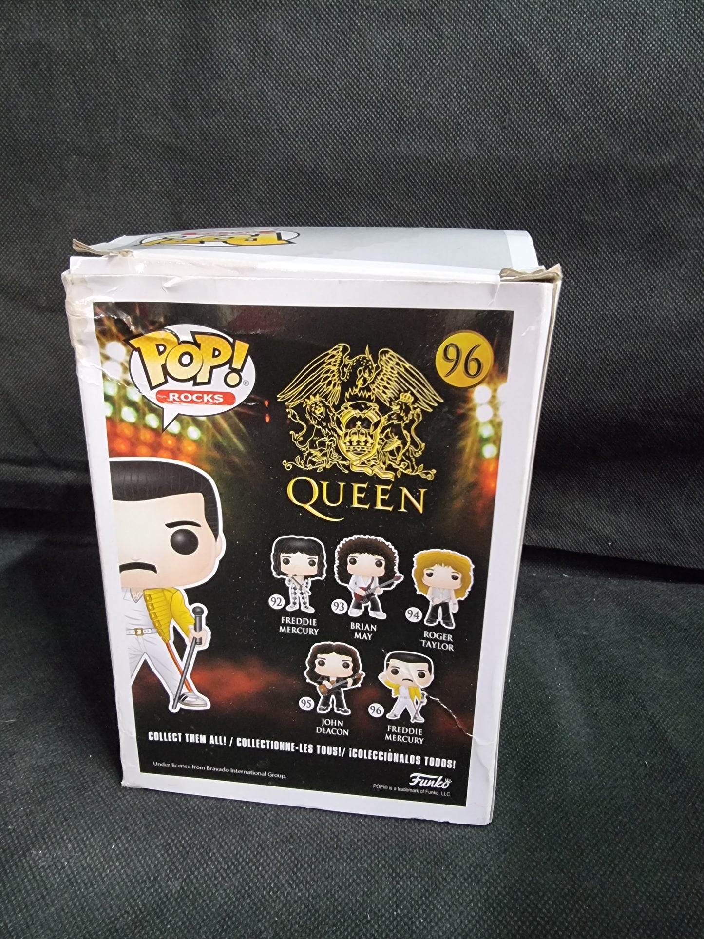 FUNKO POP QUEEN FREDDIE MERCURY #96 (DAMAGED BOX)