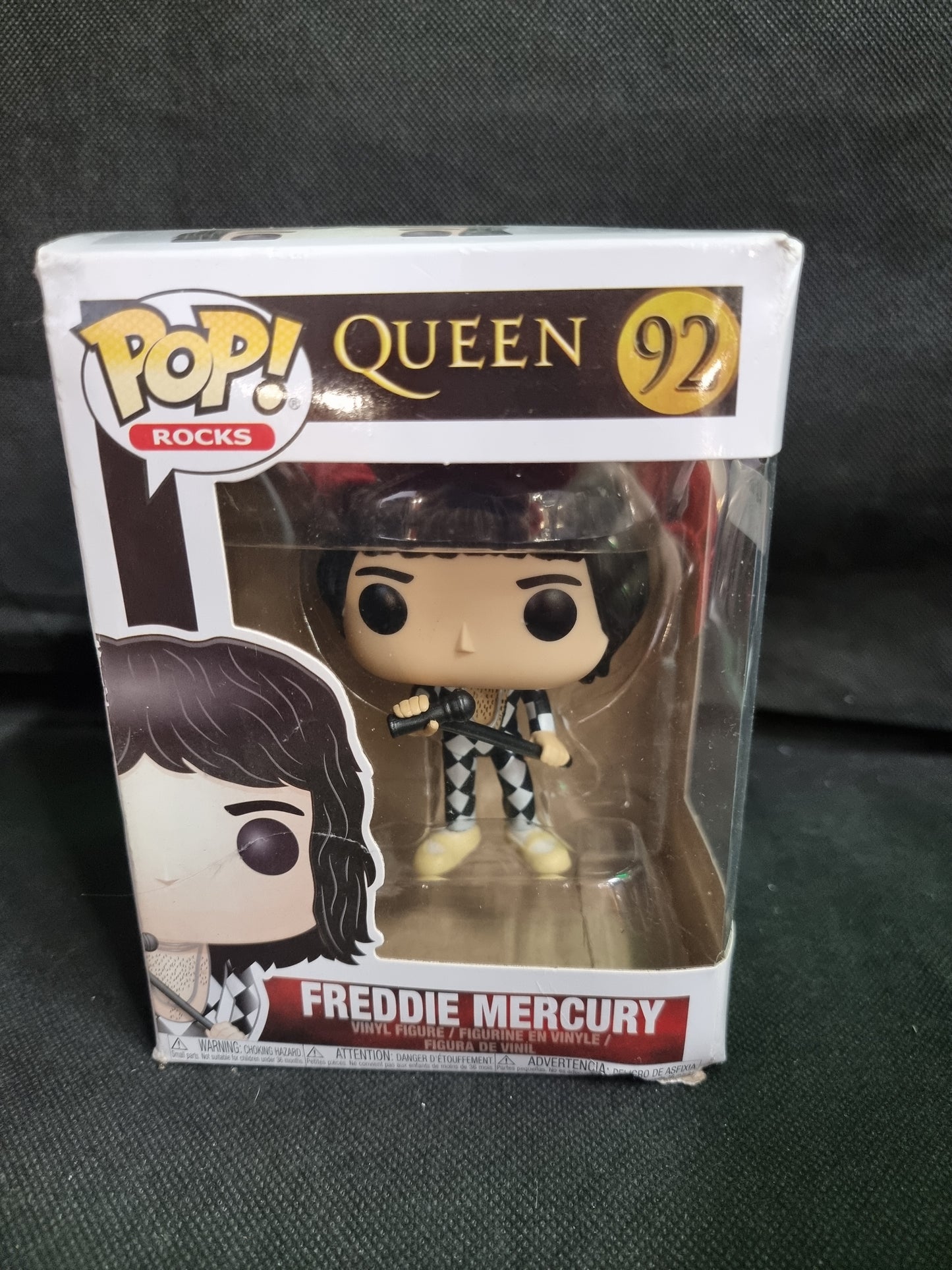 FUNKO POP QUEEN FREDDIE MERCURY #92 (DAMAGED BOX)