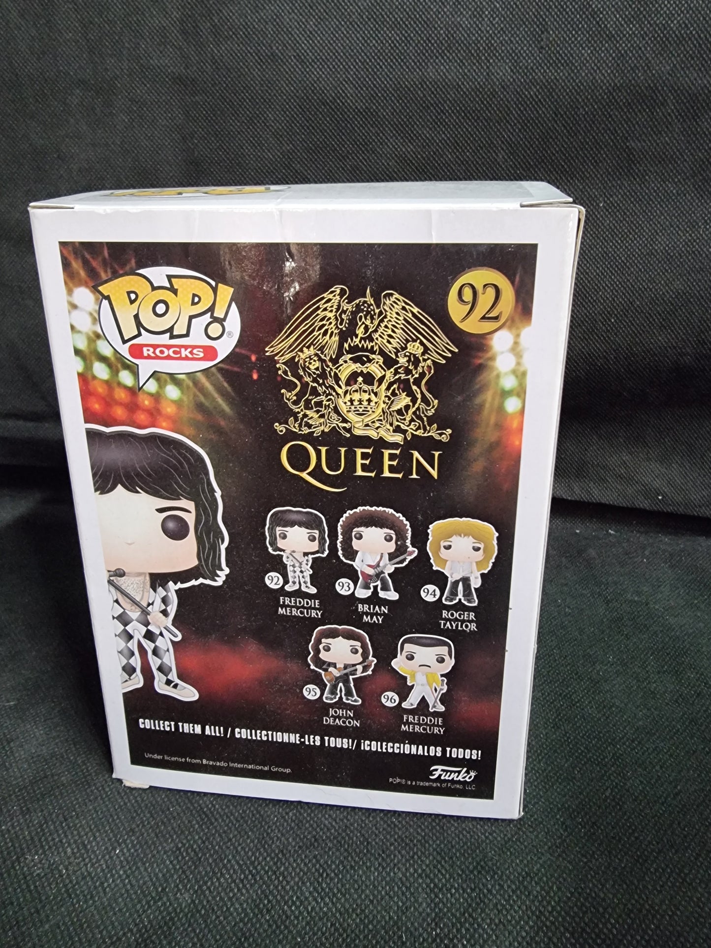FUNKO POP QUEEN FREDDIE MERCURY #92 (DAMAGED BOX)