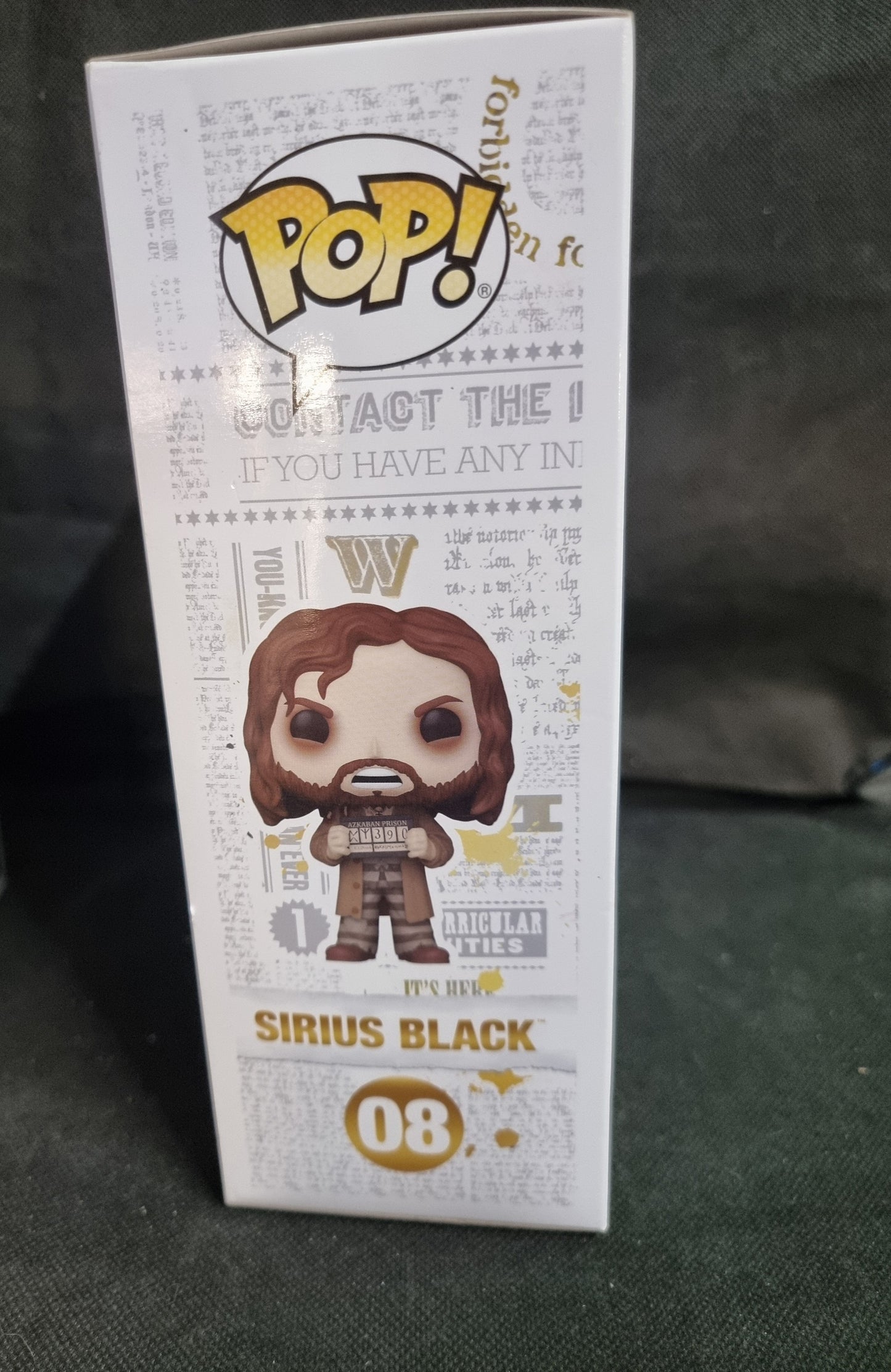 FUNKO POP HARRY POTTER SIRIUS BLACK #08 Captain Comics and Collectables Pty Ltd