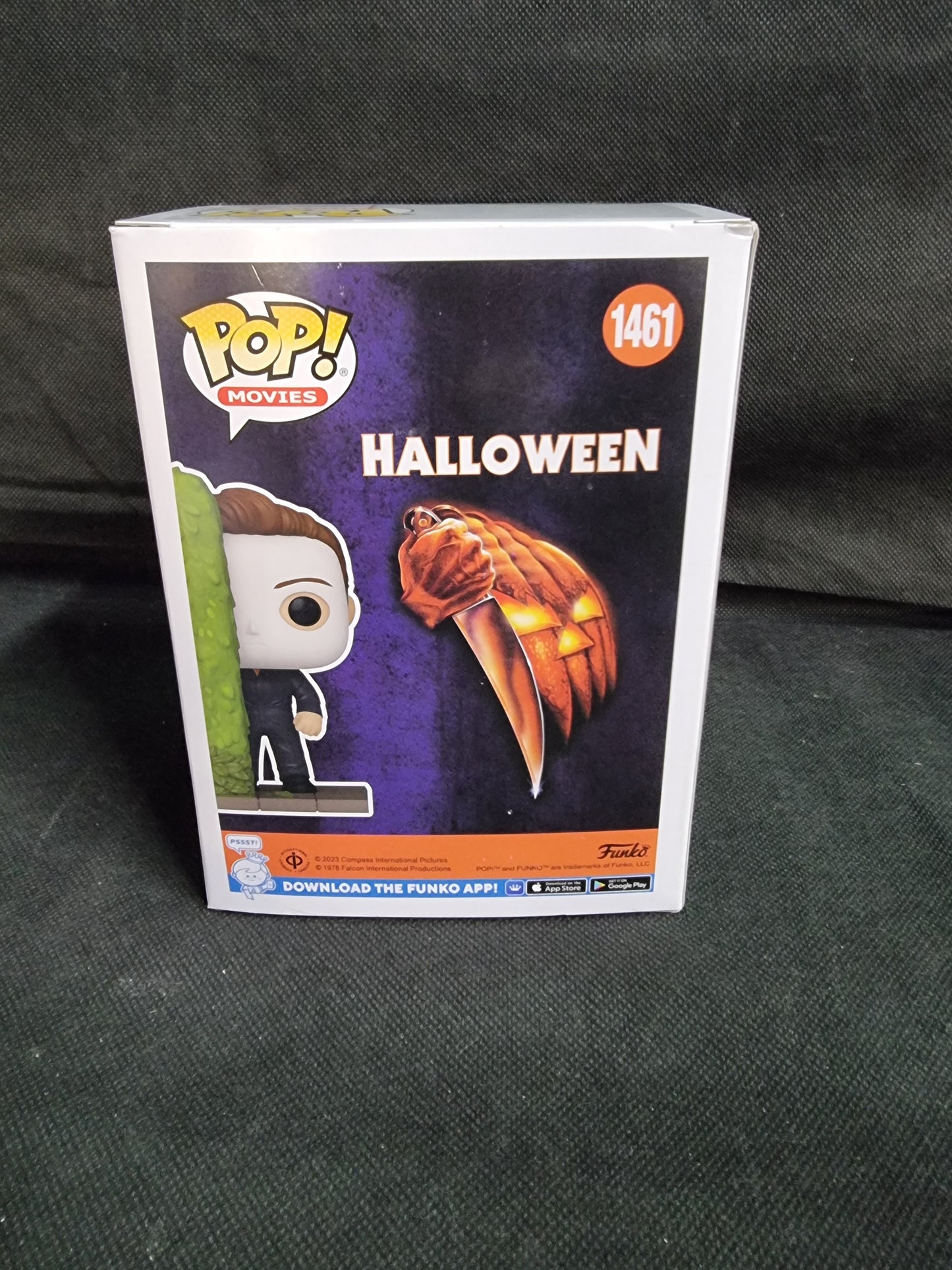 FUNKO POP MOVIES HALLOWEEN MICHAEL BEHIND HEDGE #1461