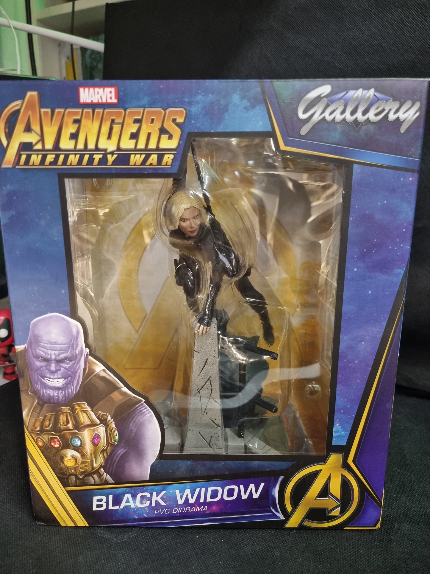 Diamond Select - Marvel Gallery - Black Widow Avengers Infinity War PVC Diorama