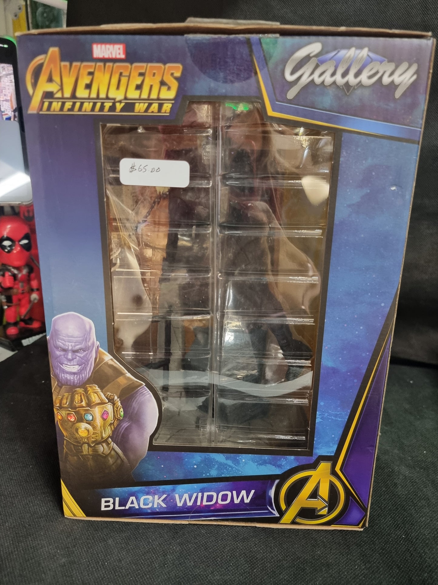 Diamond Select - Marvel Gallery - Black Widow Avengers Infinity War PVC Diorama