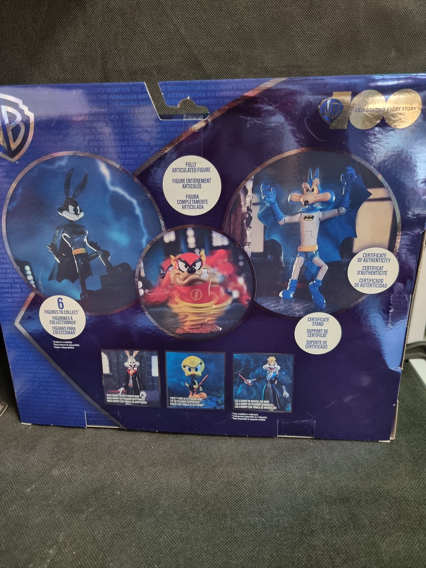 WB100 Looney Tunes X DC Mashup - Bugs Bunny X Batman Action Figure Multipack