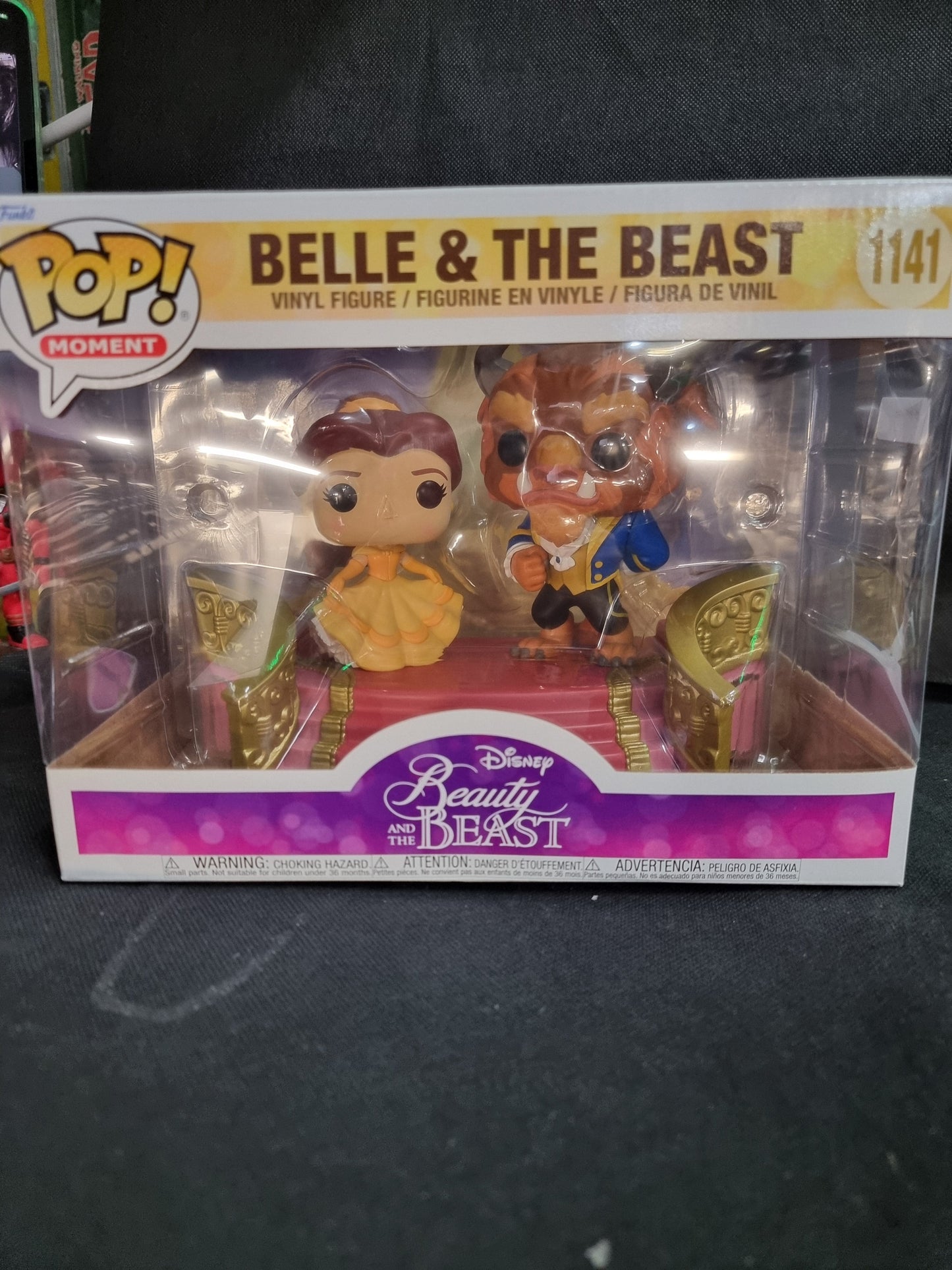 FUNKO POP MOMENTS DISNEY BEAUTY AND THE BEAST - BELL AND THE BEAST #1141 Captain Comics and Collectables Pty Ltd