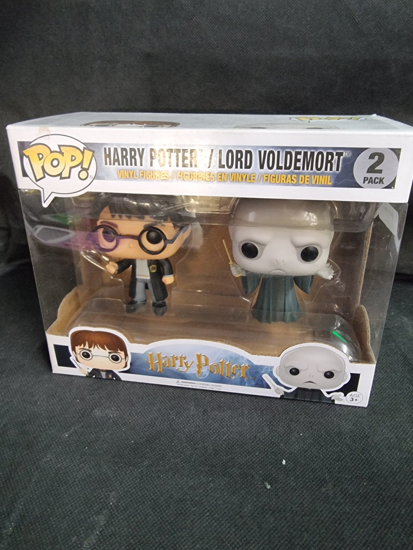 FUNKO POP HARRY POTTER- HARRY POTTER/ LORD VOLDEMORT 2 PACK