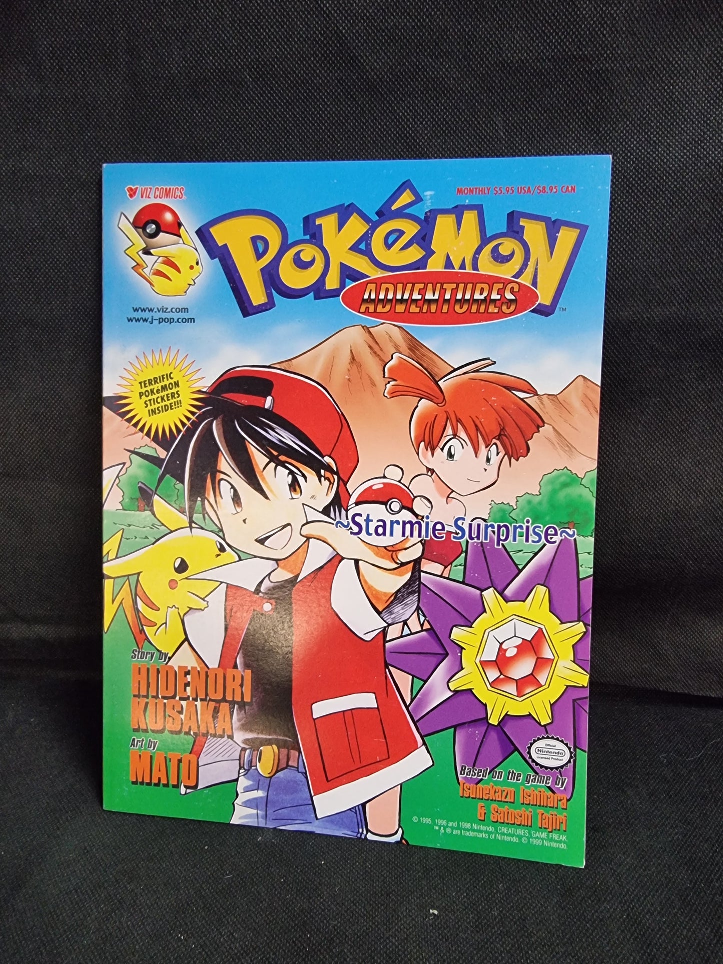 POKEMON ADVENTURES STARMIE SURPRISE