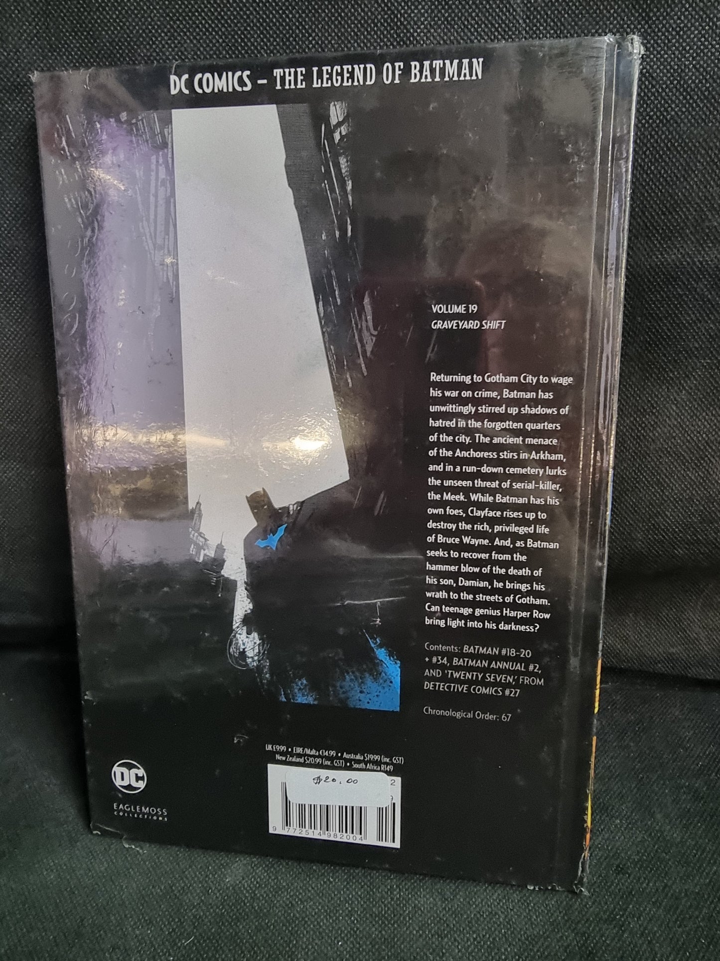DC COMICS THE LEGEND OF BATMAN GRAVEYARD SHIFT VOL 19