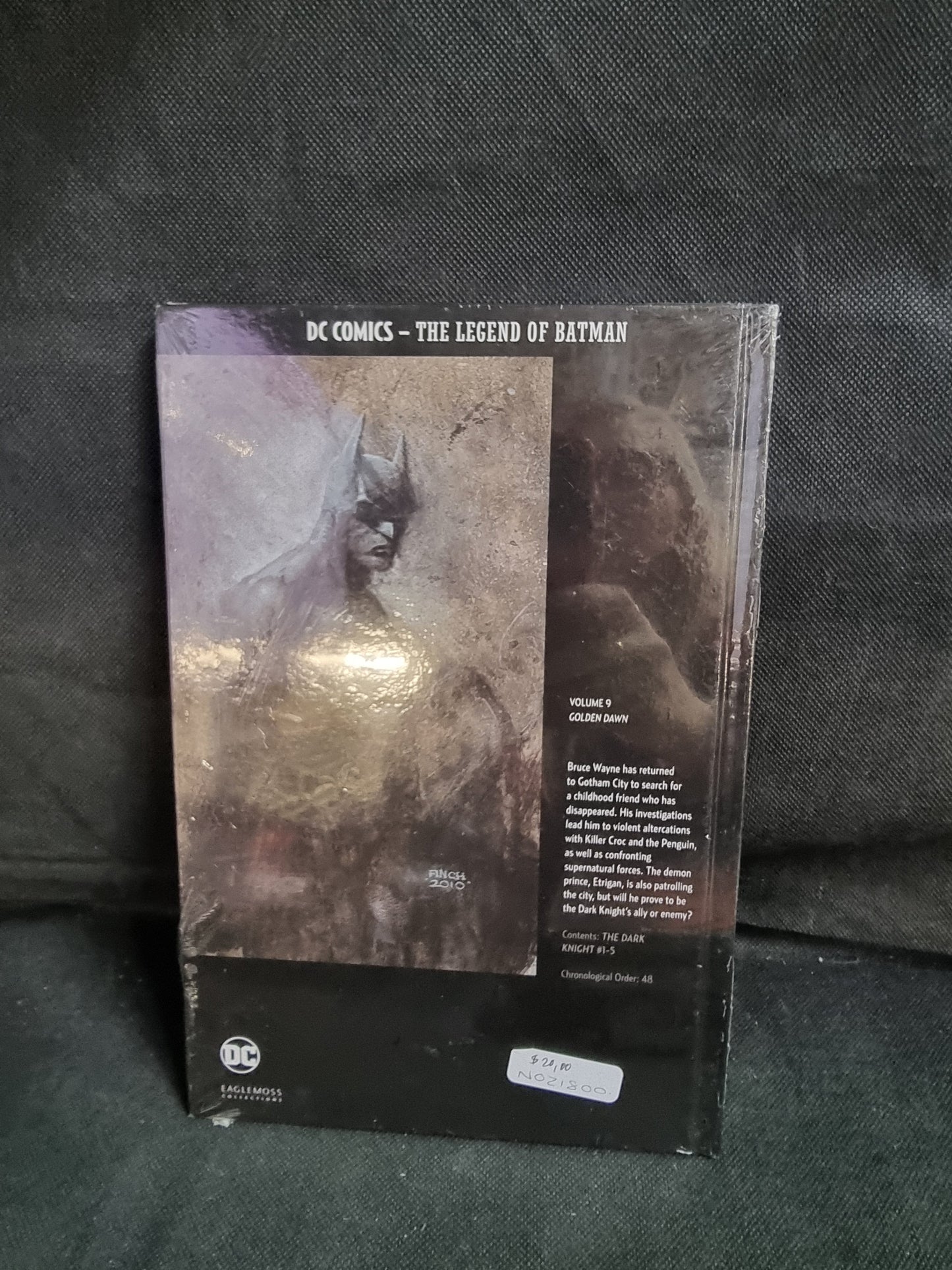 DC COMICS THE LEGEND OF BATMAN GOLDEN DAWN Captain Comics and Collectables Pty Ltd