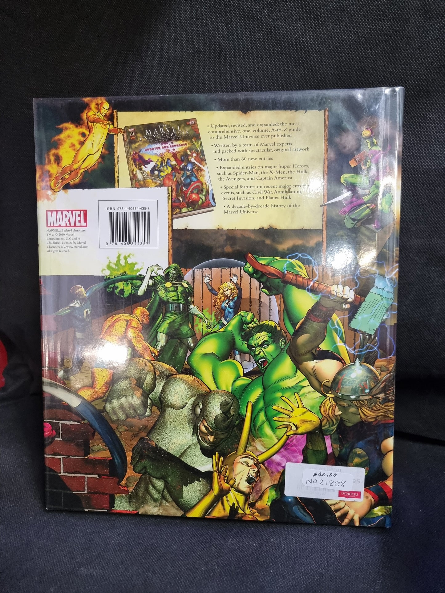 THE MARVEL ENCYCLOPEDIA UPDATED AND EXPANDED