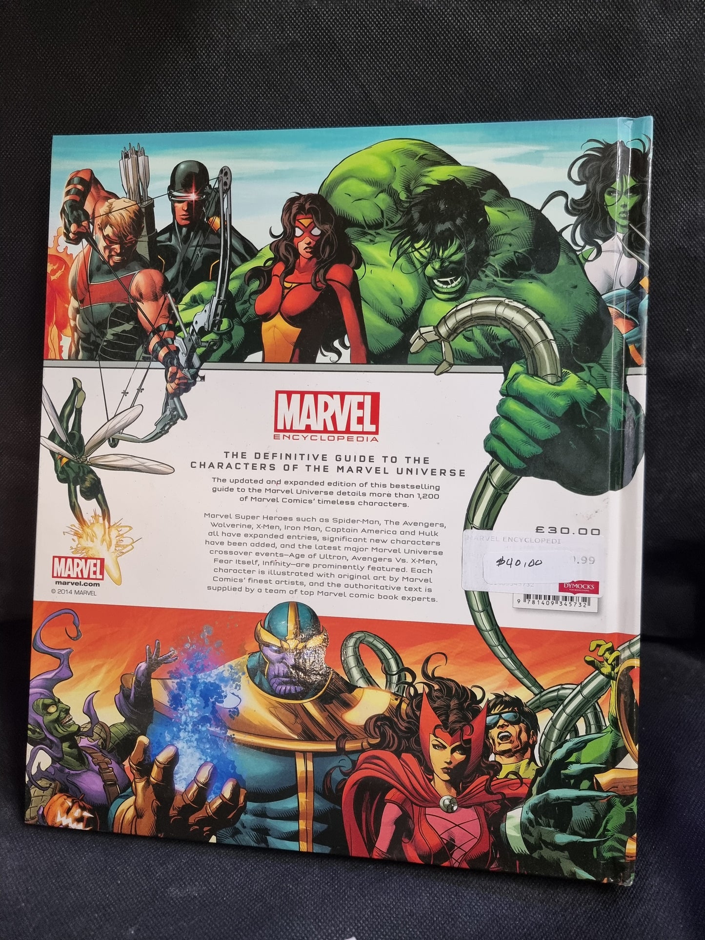MARVEL ENCYCLOPEDIA UPDATED AND EXPANDED