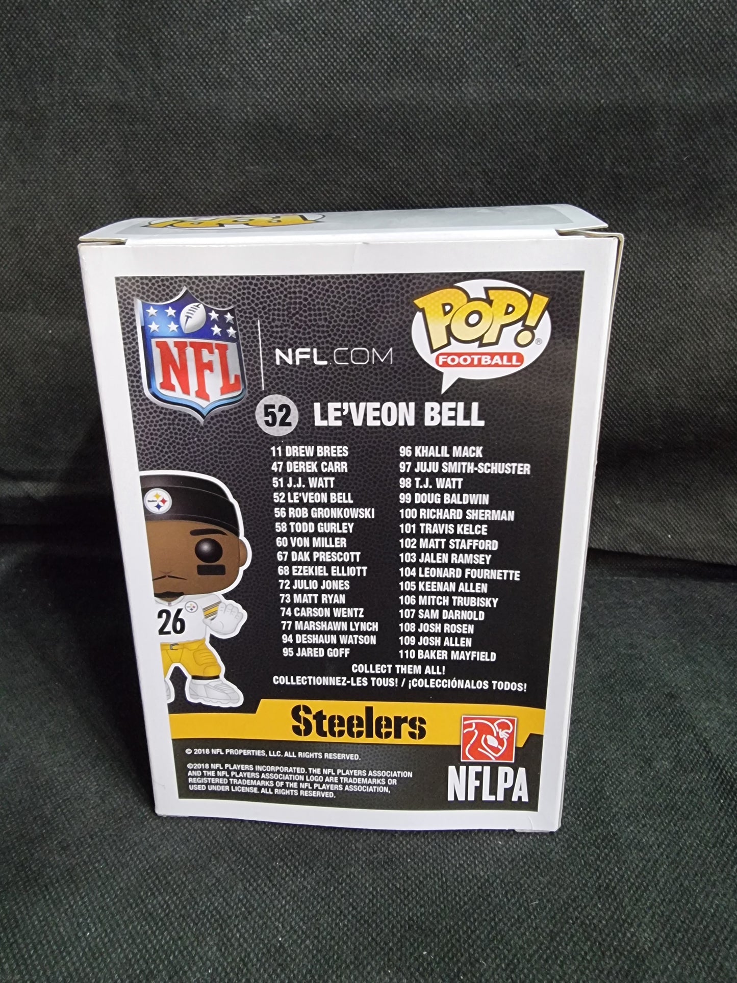 FUNKO STEELERS LE'VEON BELL #52