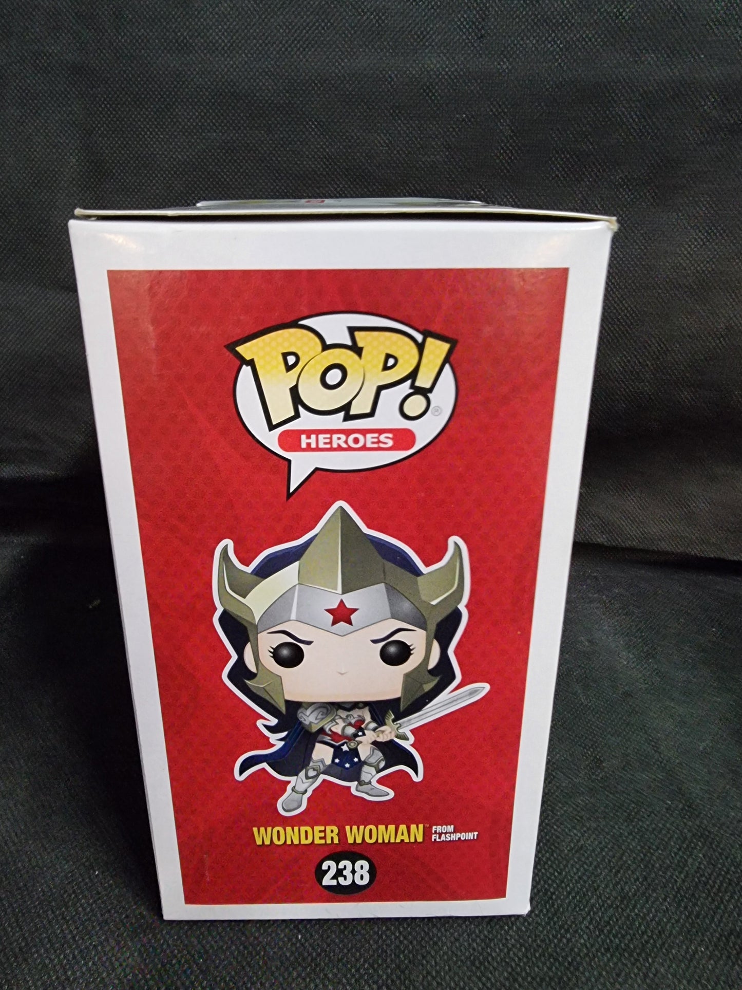 FUNKO POP DC SUPER HEROES WONDER WOMAN FROM FLASHPOINT # 238 Captain Comics and Collectables Pty Ltd