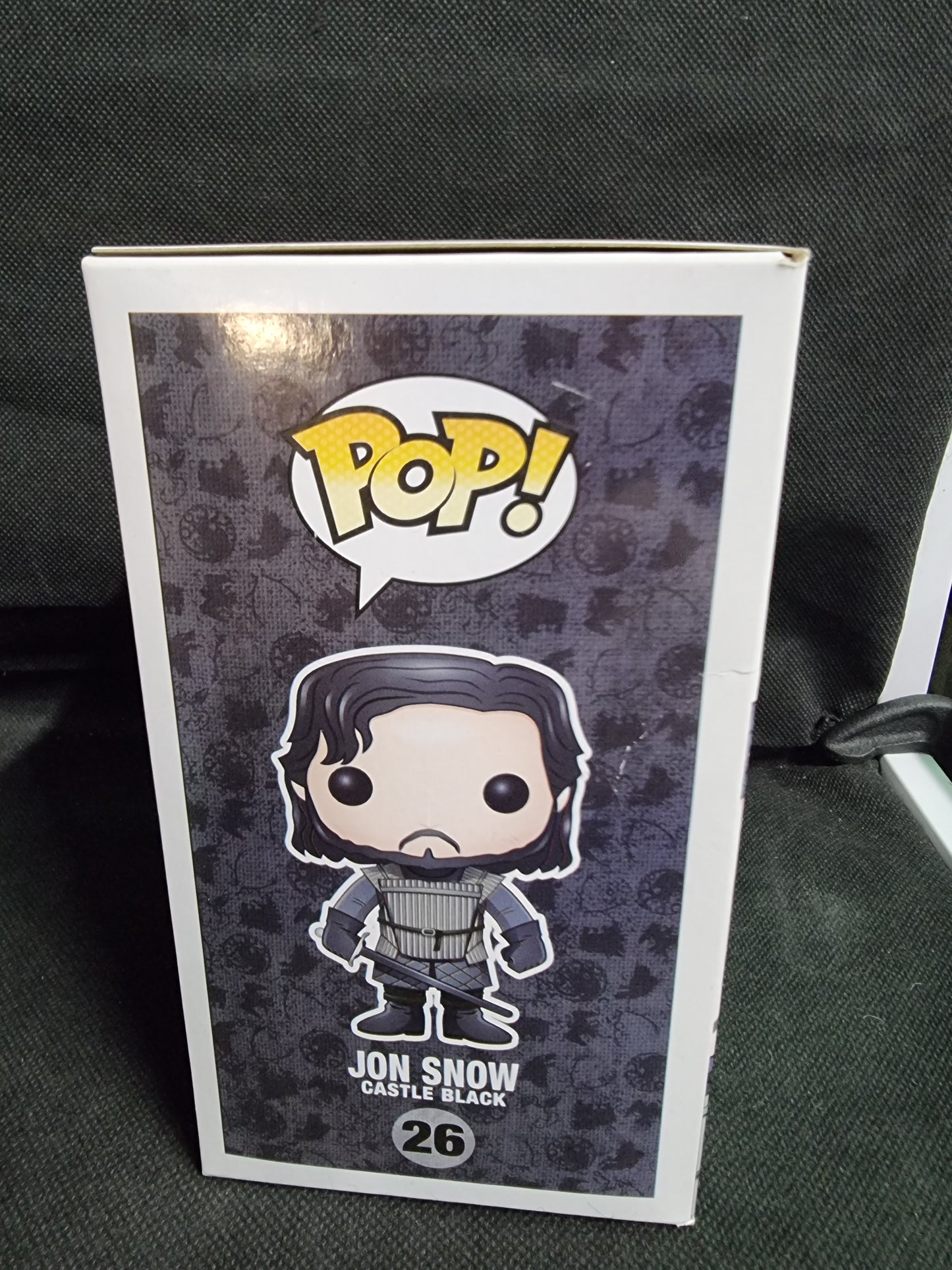 FUNKO POP GAME OF THRONES JON SNOW CASTLE BLACK #26