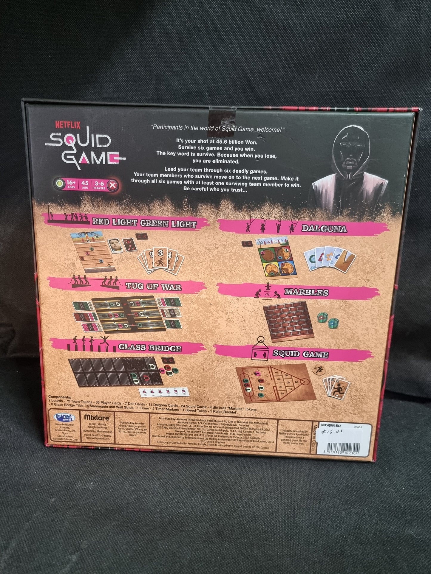 NETFLIX SQID GAME BOAD GAME