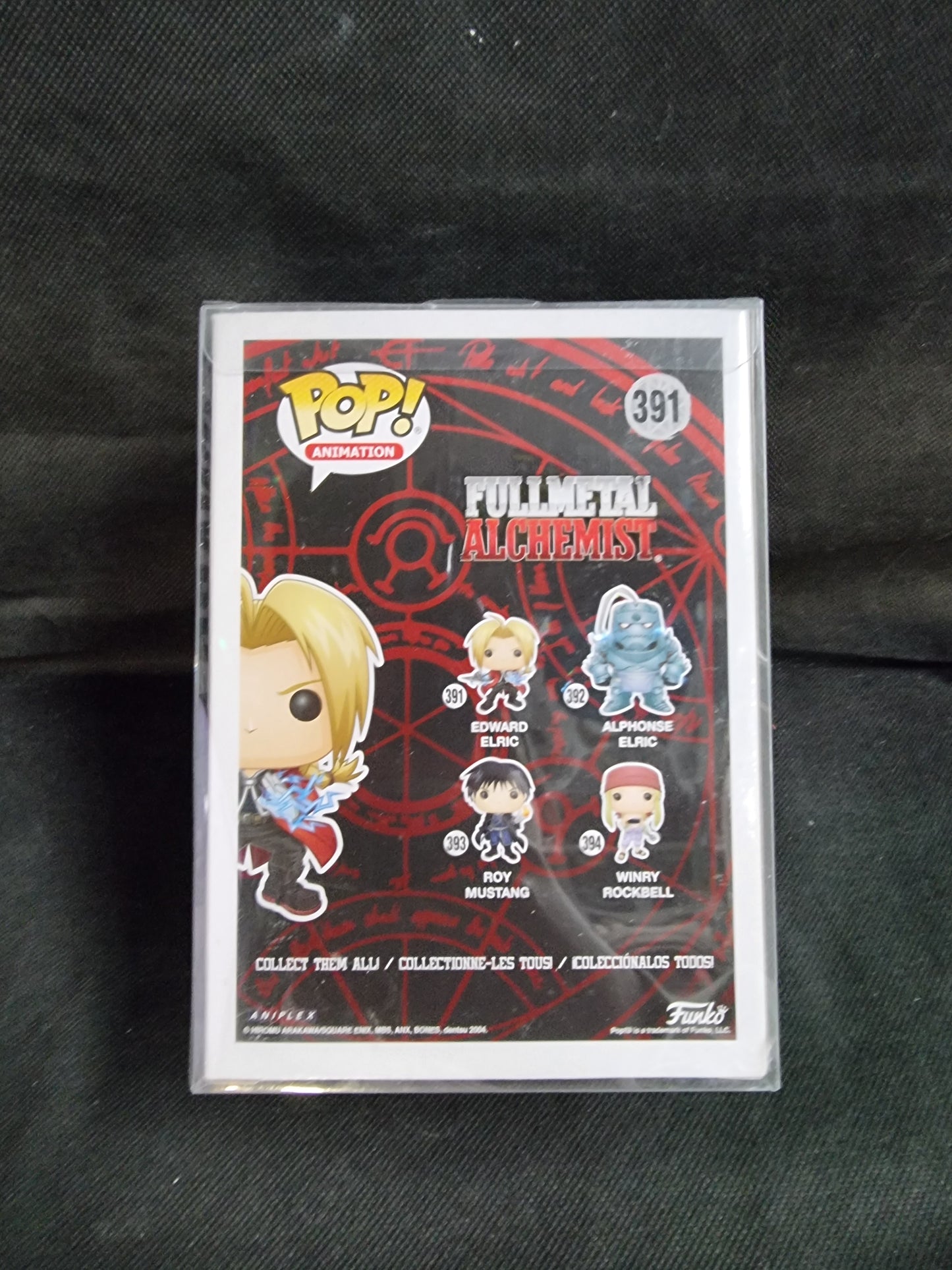 FUNKO FULLMETAL ALCHEMIST EDWARD ELRIC #391