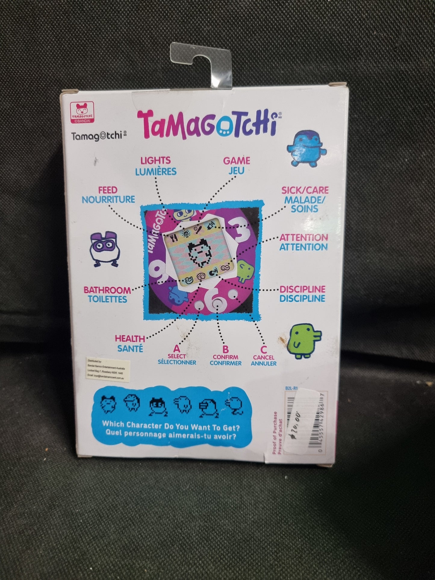 TAMAGOTCHI THE ORIGINAL VIRTUAL REALITY PET
