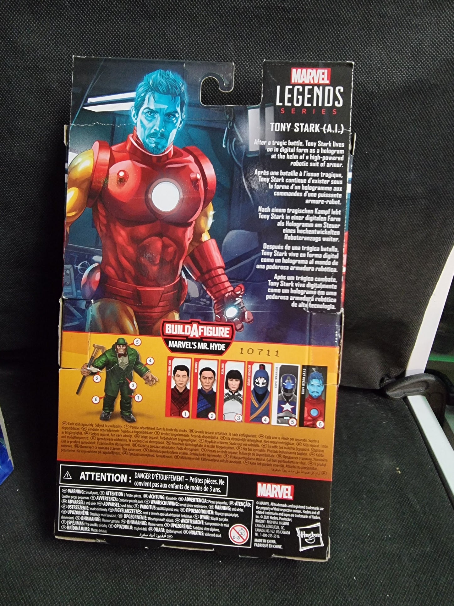 MARVEL LEGENDS SERIES MARVEL IRON MAN TONY STARK (A.I) Captain Comics and Collectables Pty Ltd