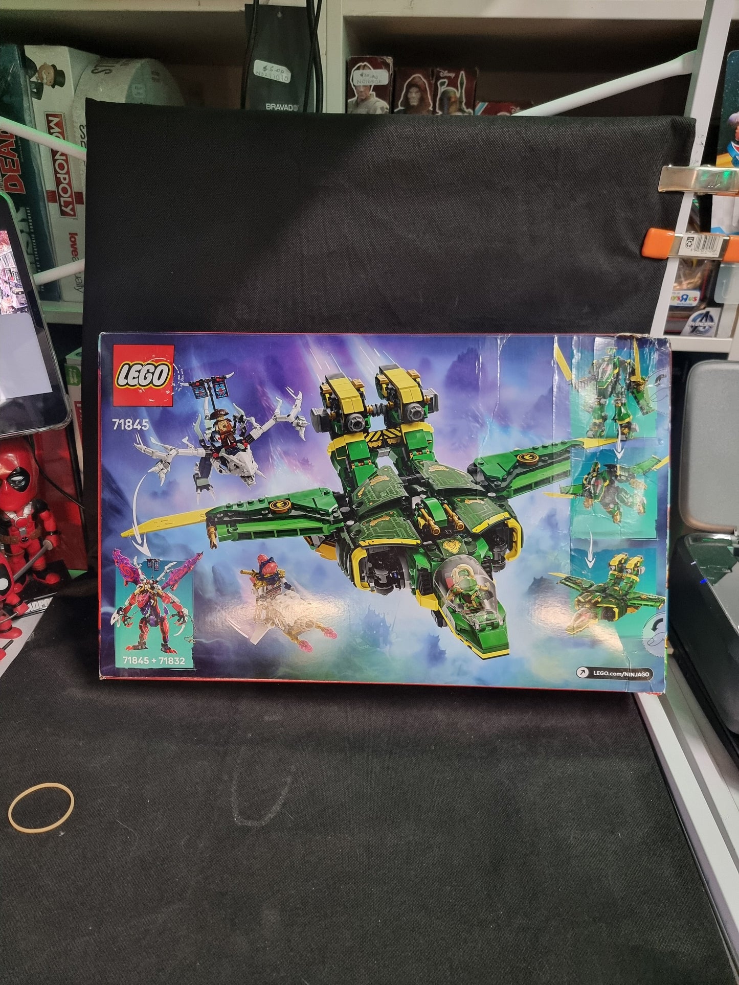 LEGO NINJAGO LLOYDS JET MECH DAMAGED BOX SEALED Captain Comics and Collectables Pty Ltd