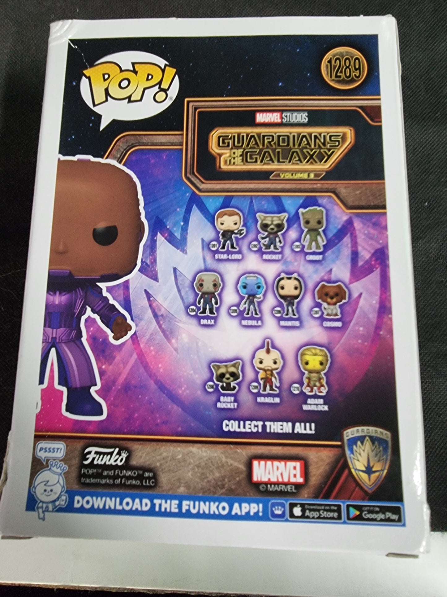 FUNKO GUARDIANS OF THE GALAXY THE HIGH EVOLUTIONARY 2023 FALL CONVENTION LIMITED EDITION #1289