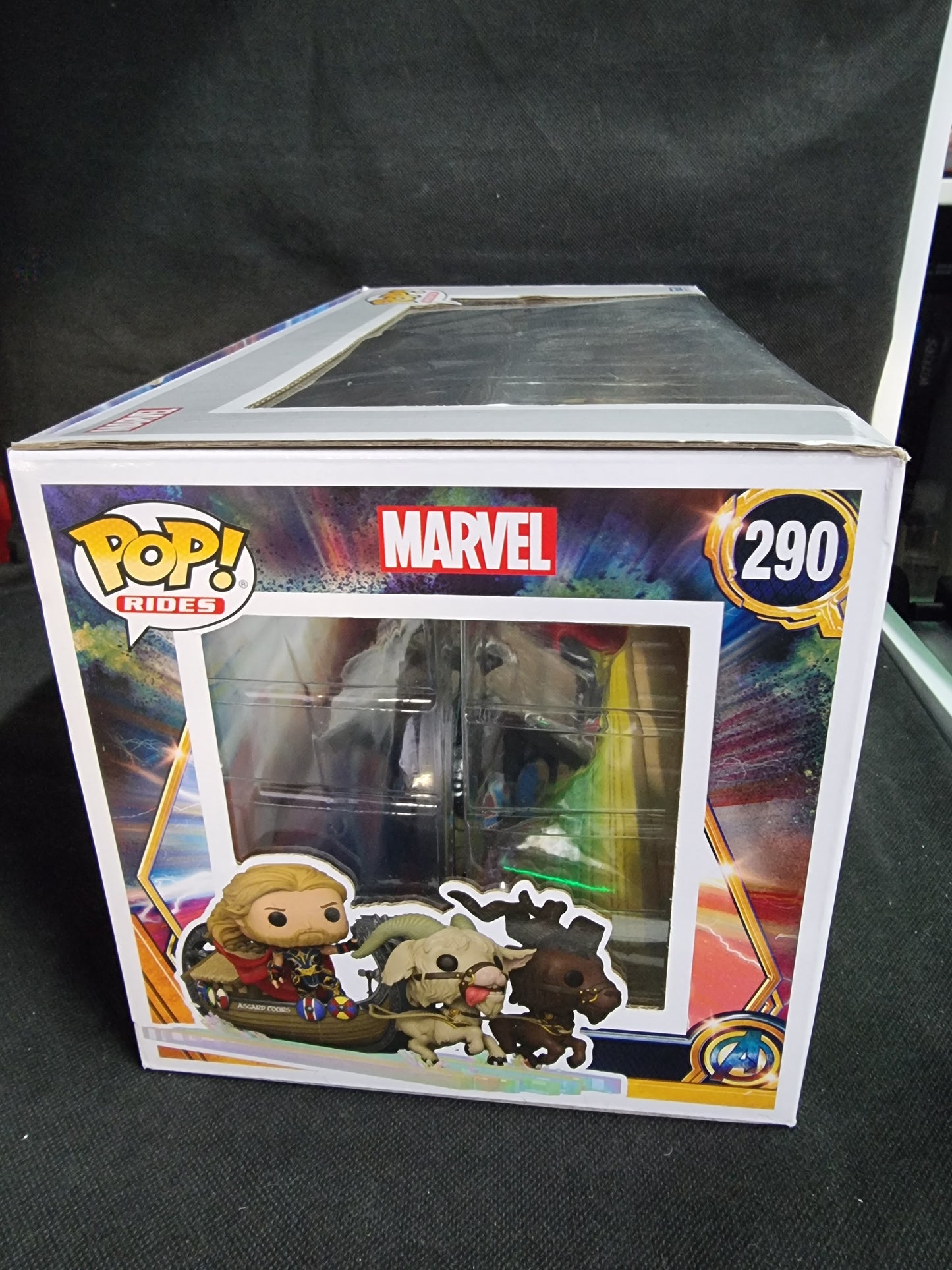 MARVEL POP THOR LOVE AND THUNDER GOAT BOAT #290