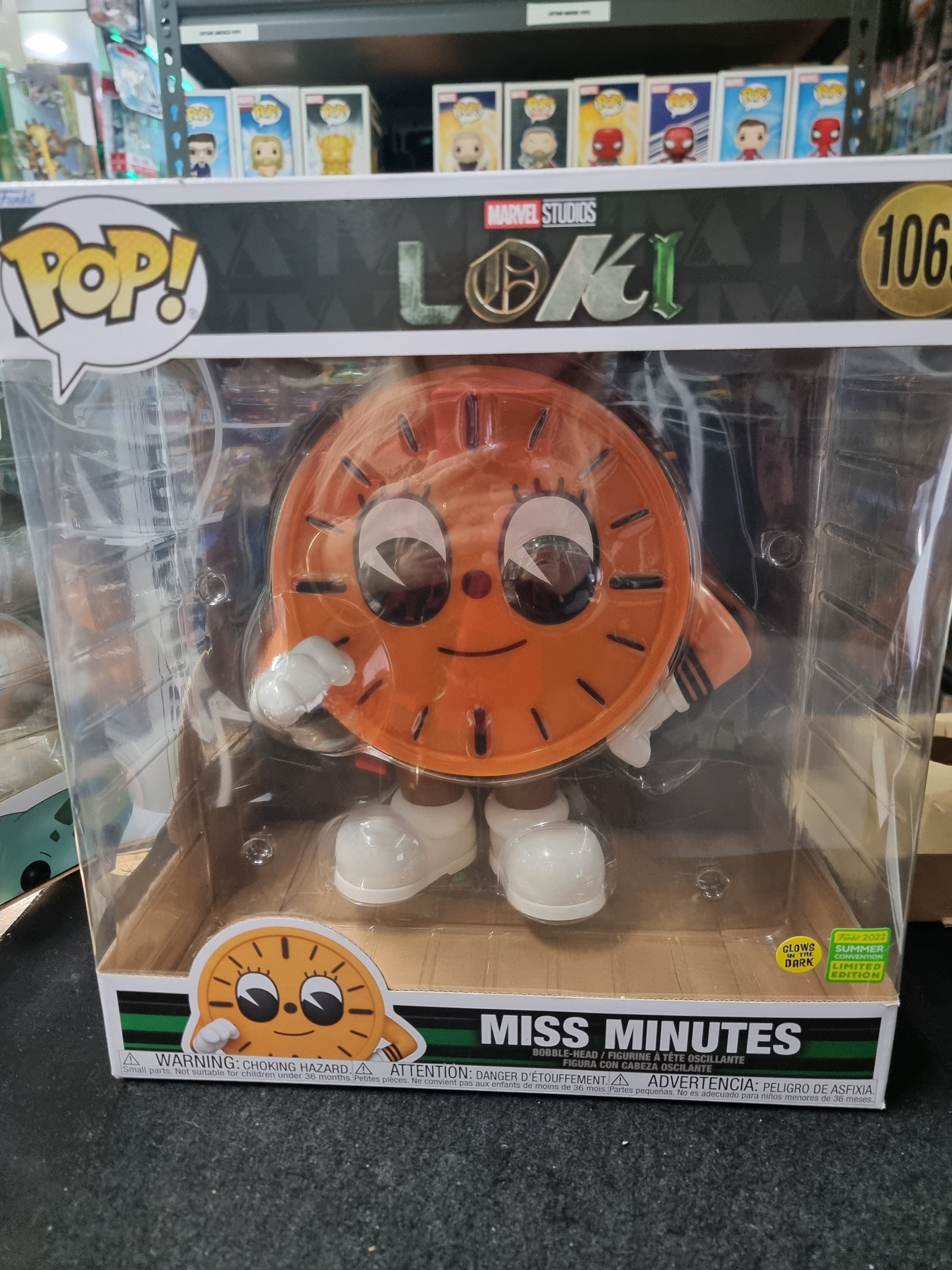 FUNKO POP MARVEL STUDIOS LOKI MISS MINUTES #1063 – Captain