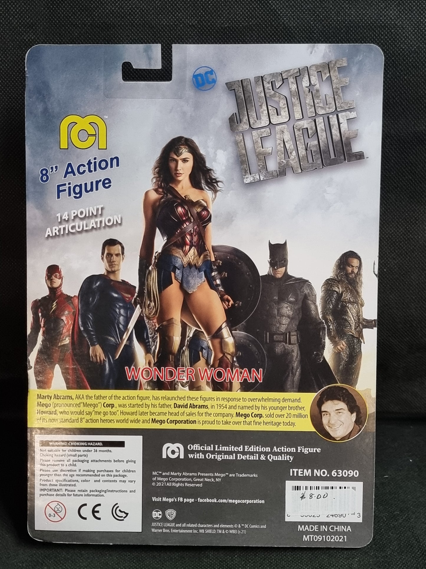 Justice League 8" Action Figure Wonder Woman