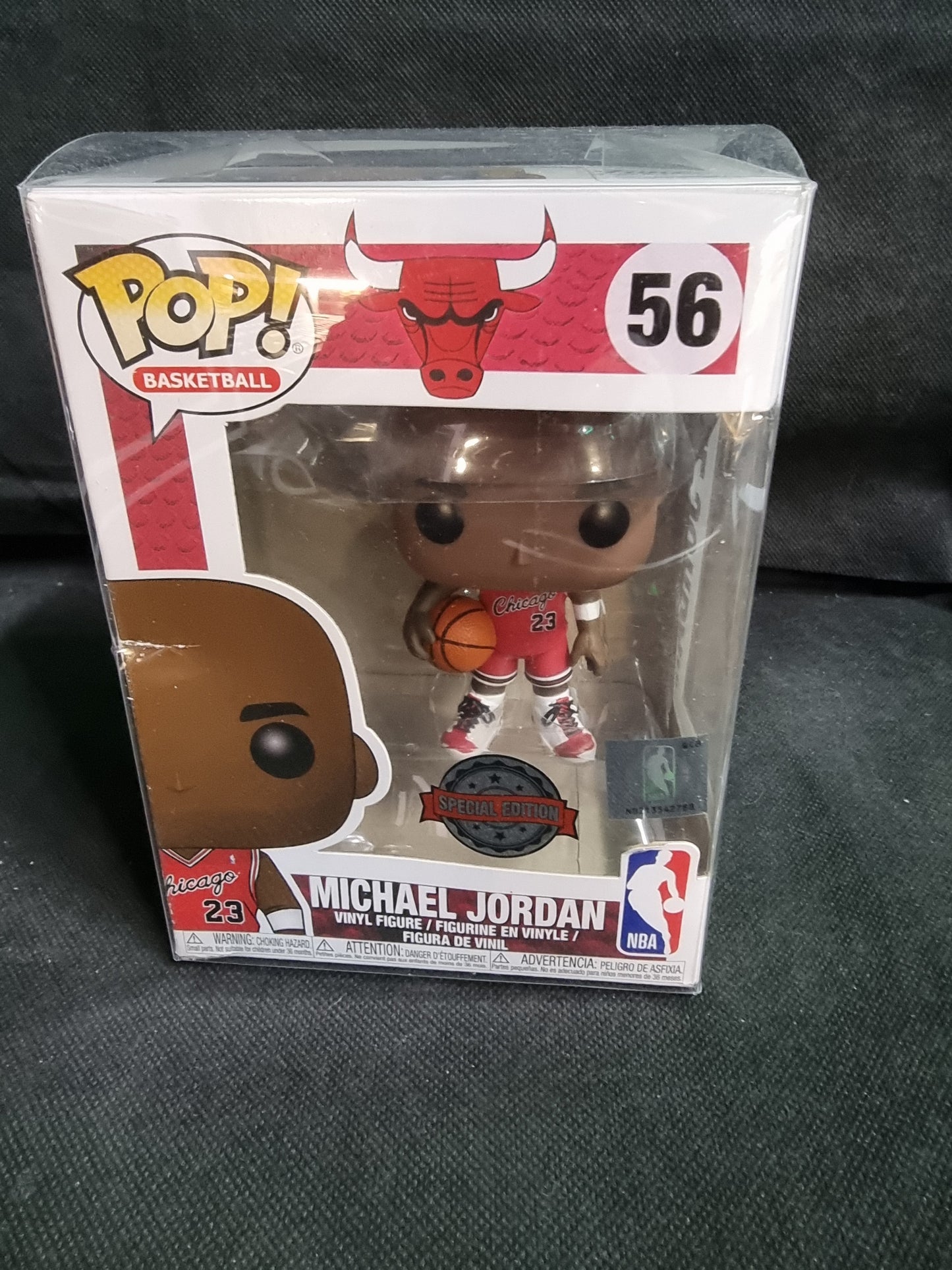 Funko Pop Michael Jordan Special Edition #56 Captain Comics and Collectables Pty Ltd