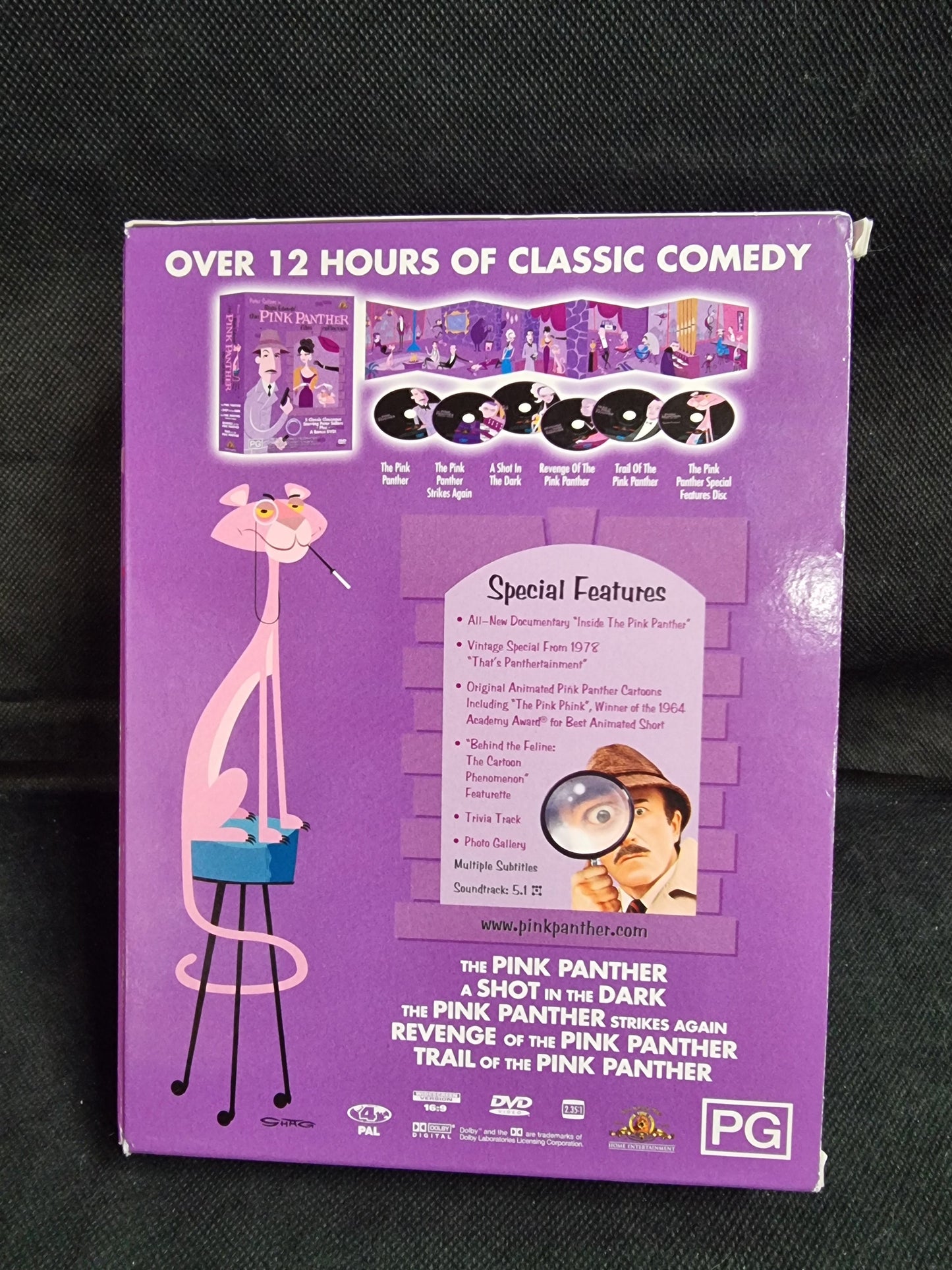 The Pink Panther Film Collection Captain Comics and Collectables Pty Ltd