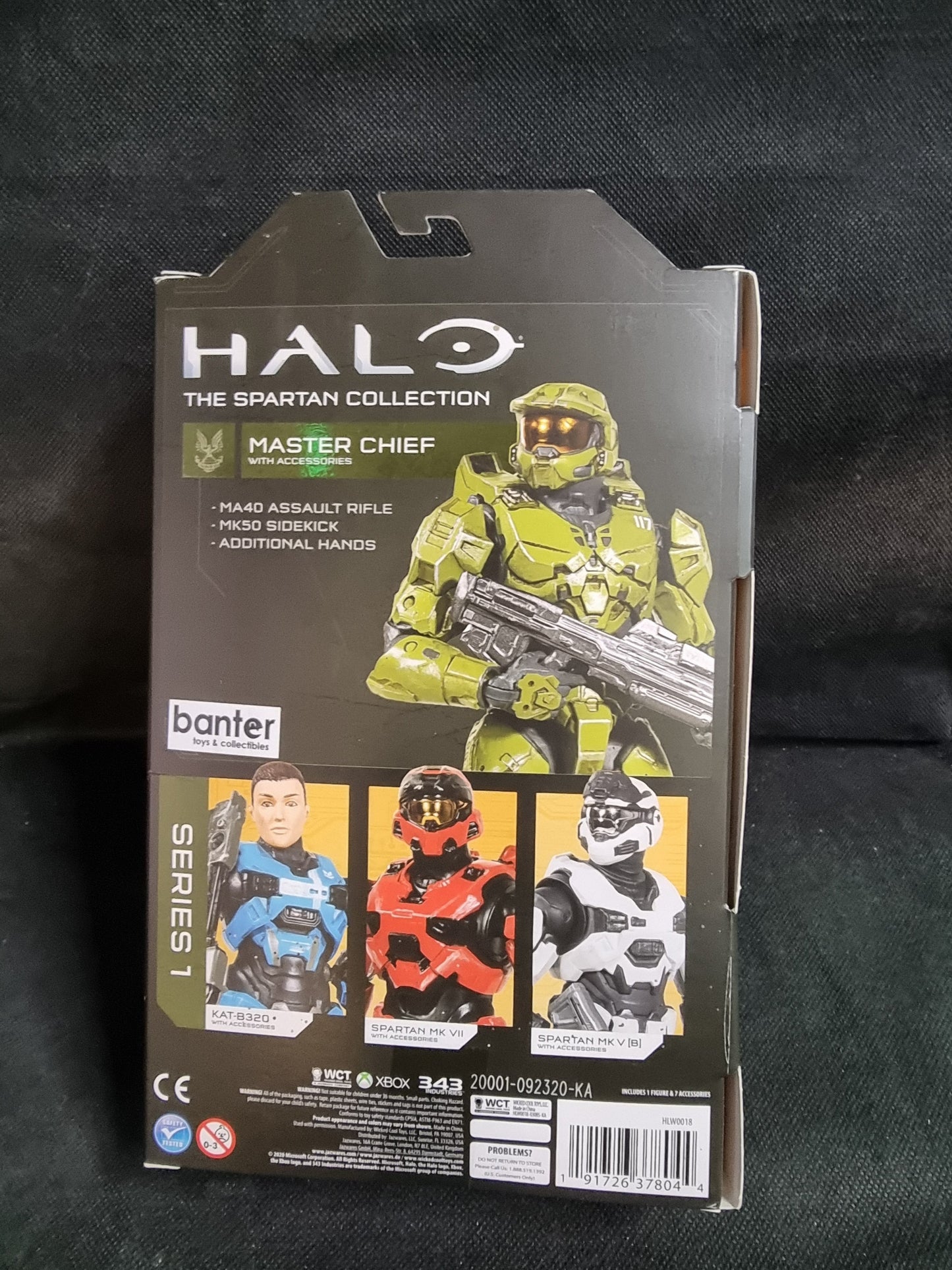 2020 HALO “THE SPARTAN COLLECTION”: MASTER CHIEF (w/ Game Add-On) Captain Comics and Collectables Pty Ltd
