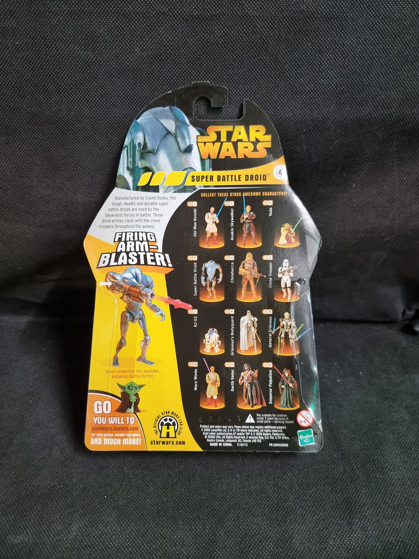Star Wars Revenge Of the Sith: Super Battle Droid Figure Captain Comics and Collectables Pty Ltd