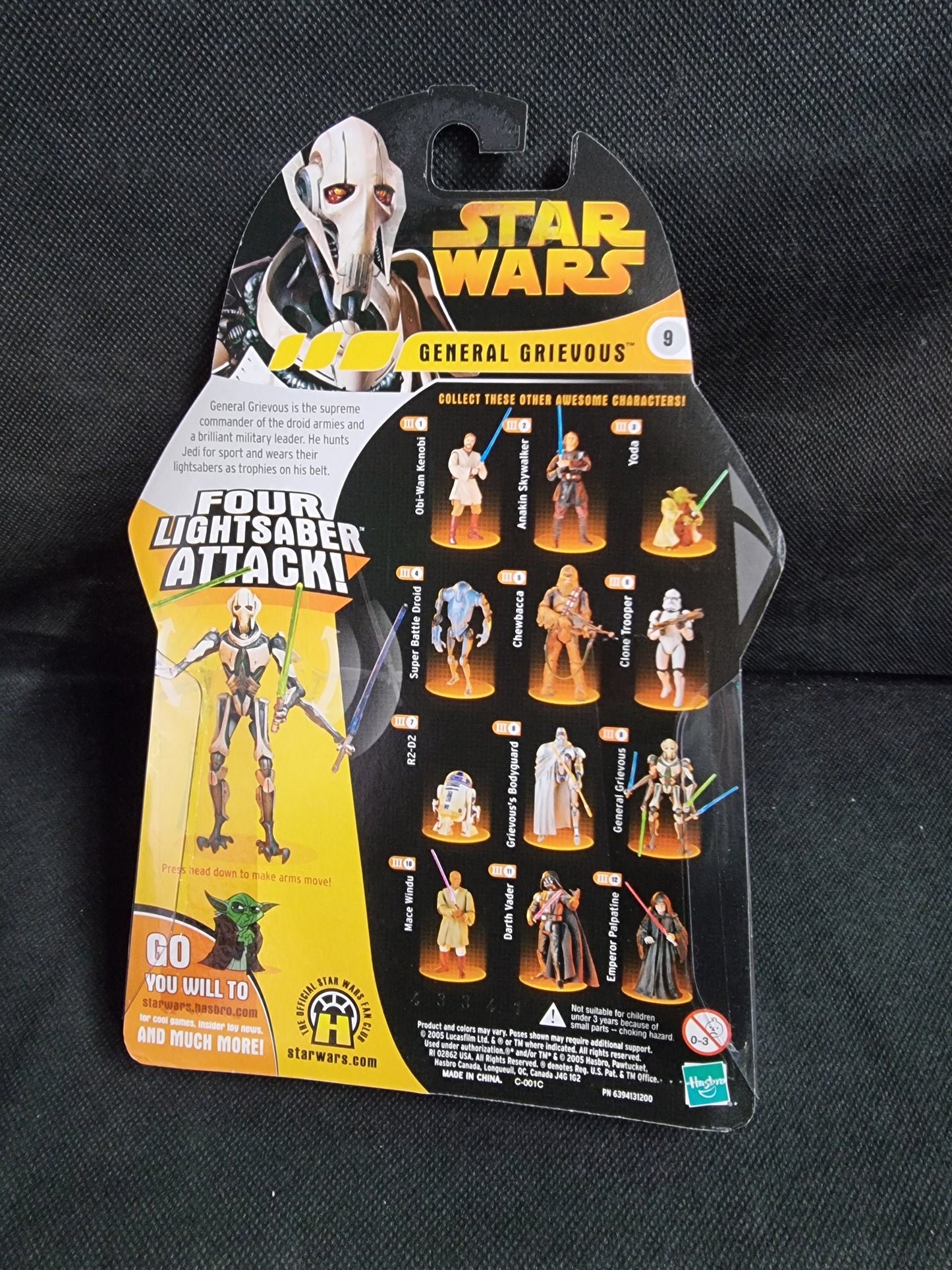 Star Wars Revenge Of the Sith: General Grievous Figure Captain Comics and Collectables Pty Ltd