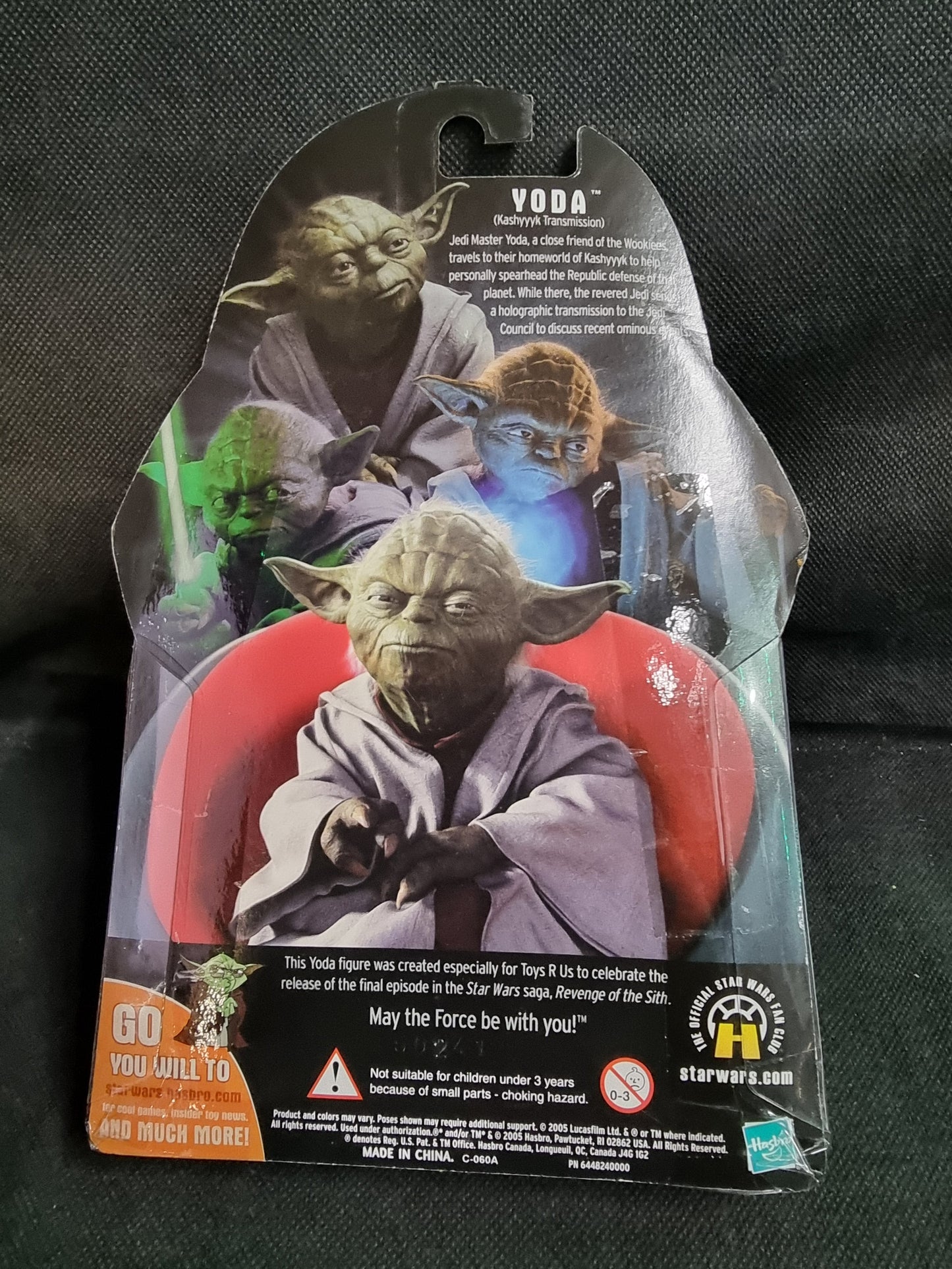 Star Wars Revenge Of the Sith: Holographic Yoda Figure Toys R Us Exclusive Captain Comics and Collectables Pty Ltd