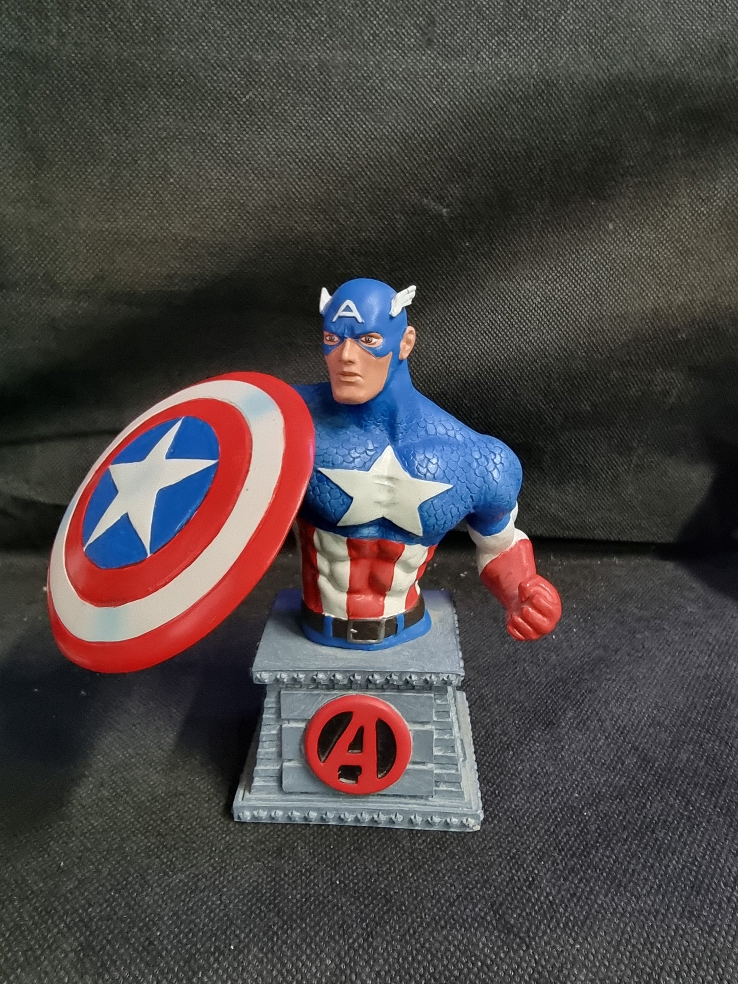 Captain America Resin Bust Paperweight Captain Comics and Collectables Pty Ltd