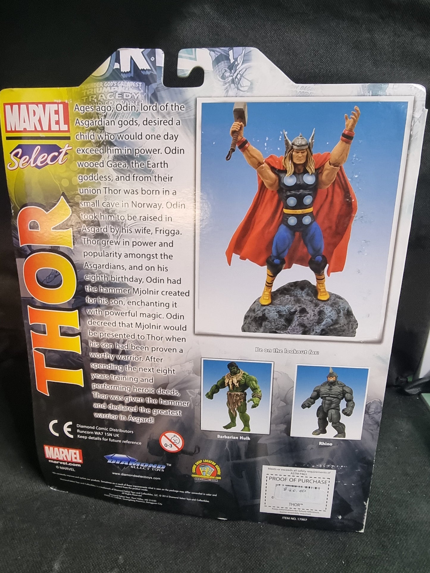 Marvel Select Thor Special Collectors Edition Action Figure Captain Comics and Collectables Pty Ltd