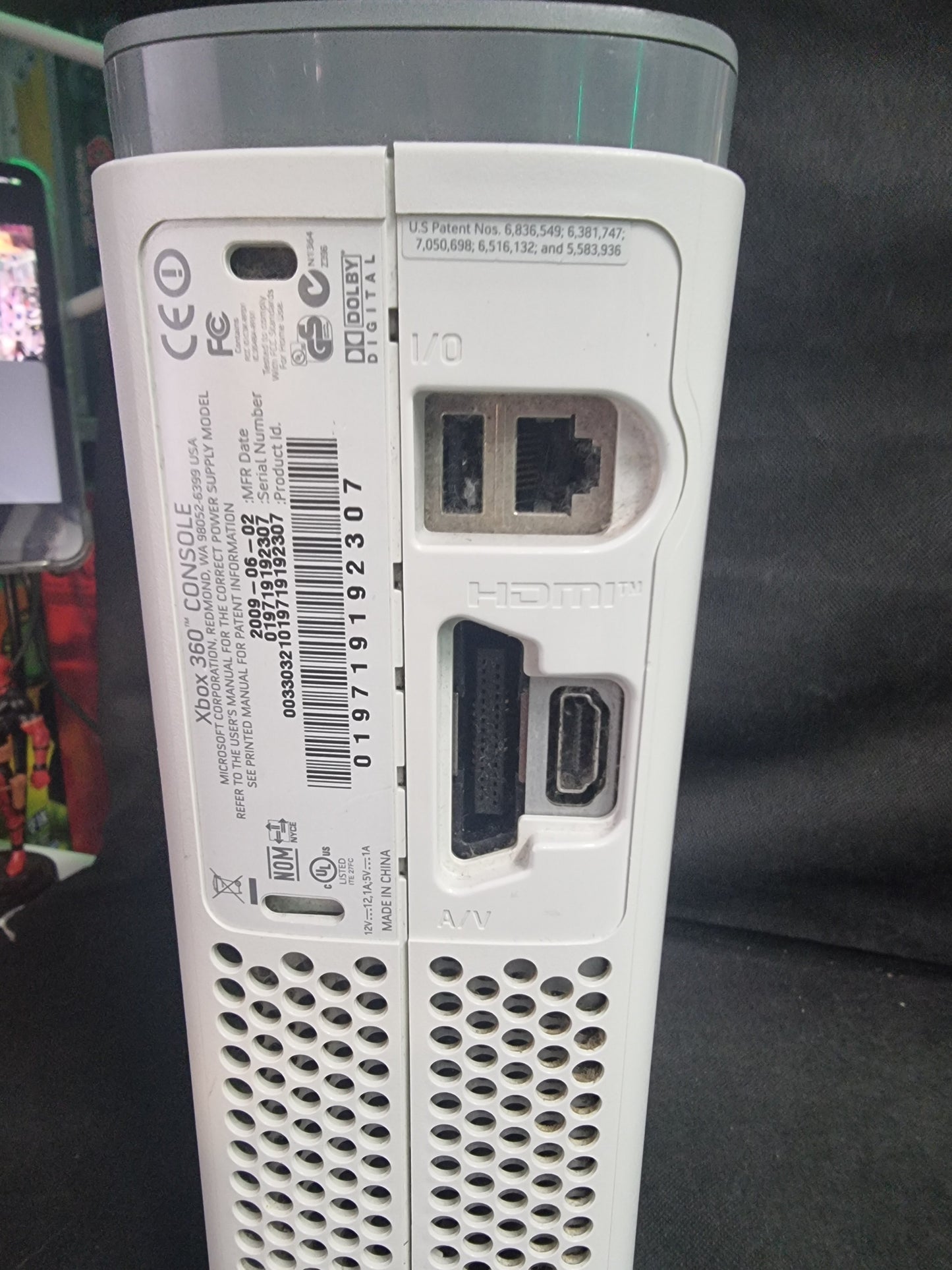 Xbox 360 60GB HDD White Captain Comics and Collectables Pty Ltd